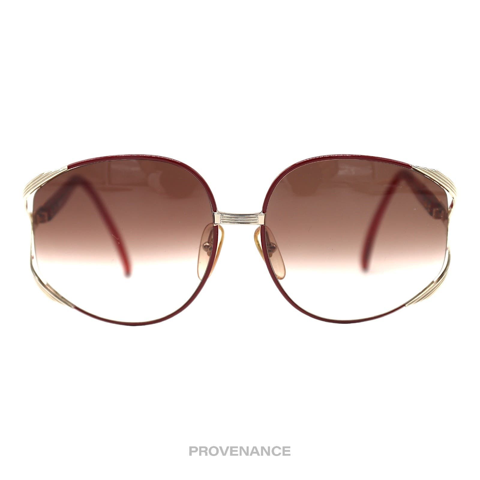 image of Christian Dior Optyl Vintage Sunglasses 2250 - Red, Women's