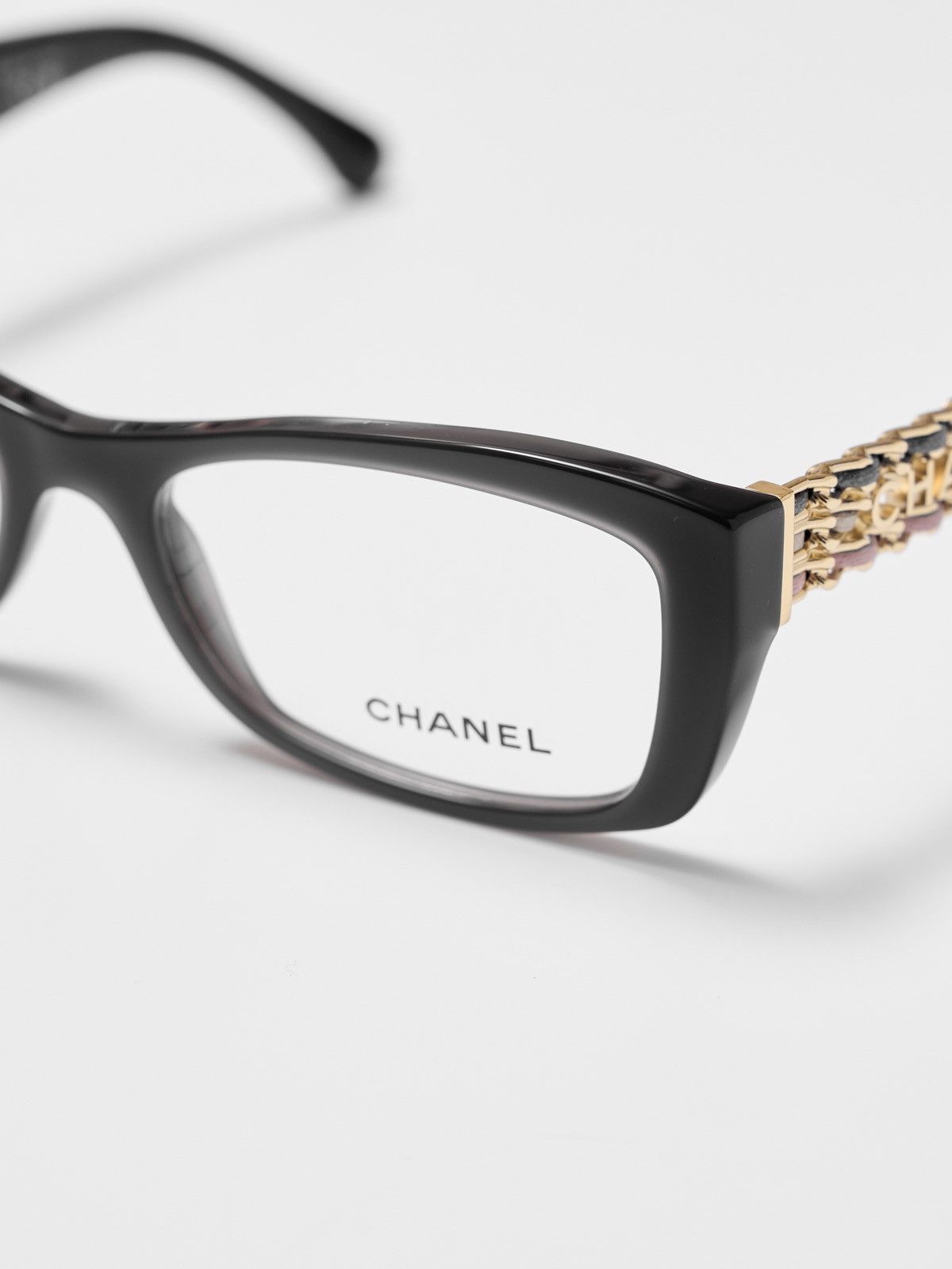 Chanel CHANEL 0CH3484Q 1716 Sunglasses BLACK/GOLD Size ONE SIZE - 2 Thumbnail