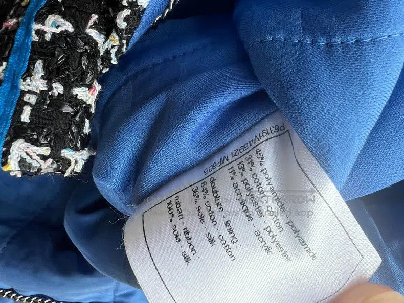 Chanel Chanel 20p blue jacket Size XXS / US 00 / IT 34 - 7 Thumbnail