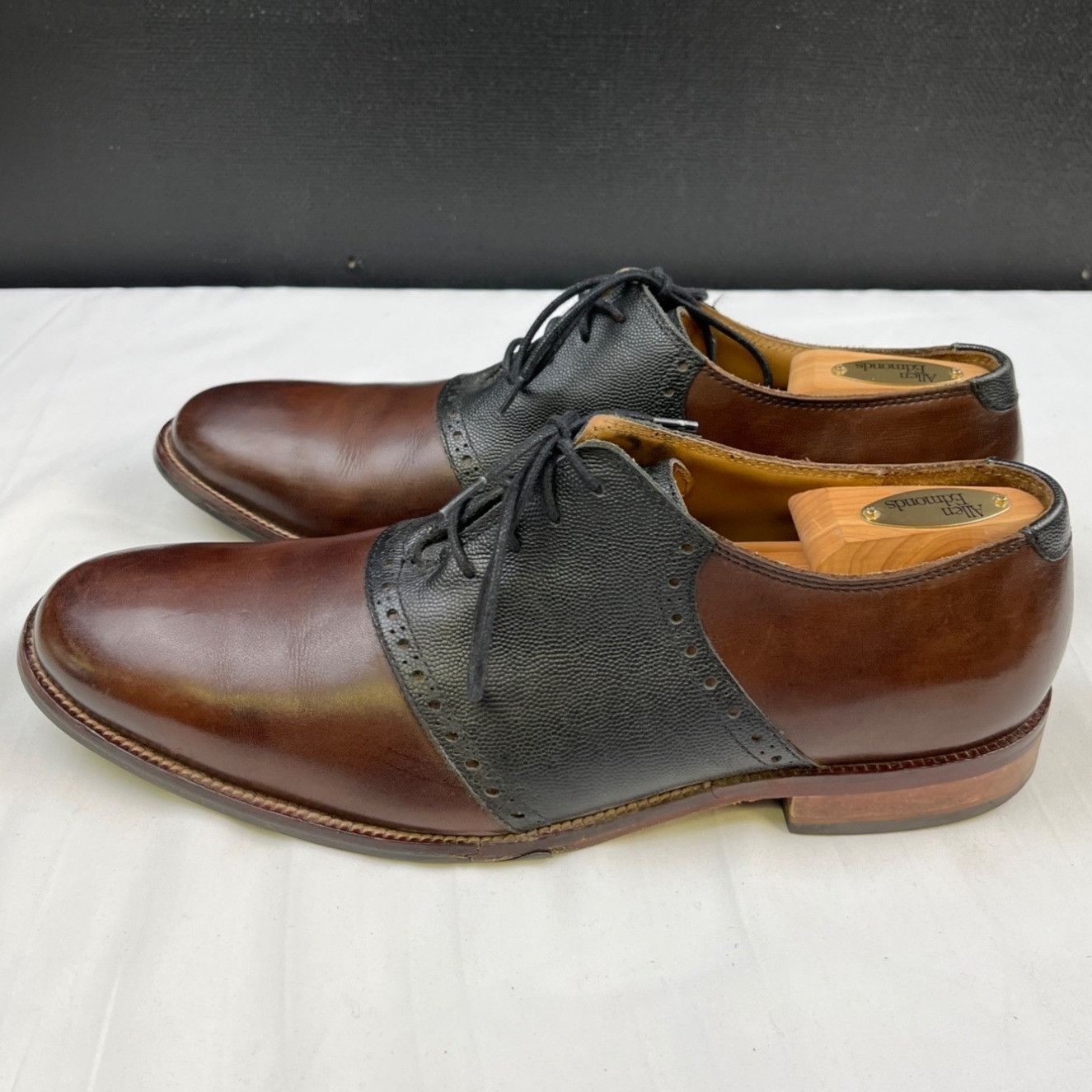 Cole Haan Cole Haan Men's Brown Dress Shoes/Oxfords Sz 10.5M SKU 4454 Size US 10.5 / EU 43-44 - 3 Thumbnail