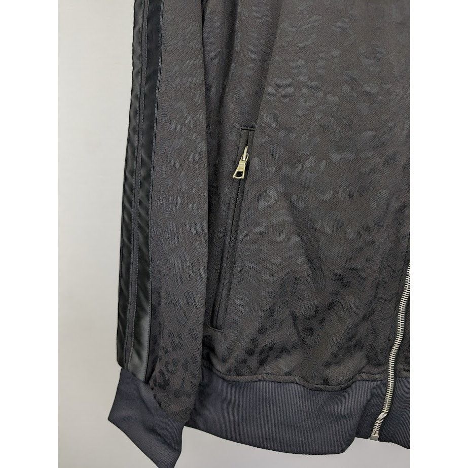 Palm Angels o1rshd1 Tuxedo Leopard Track Jacket in Black White Size US M / EU 48-50 / 2 - 9 Thumbnail