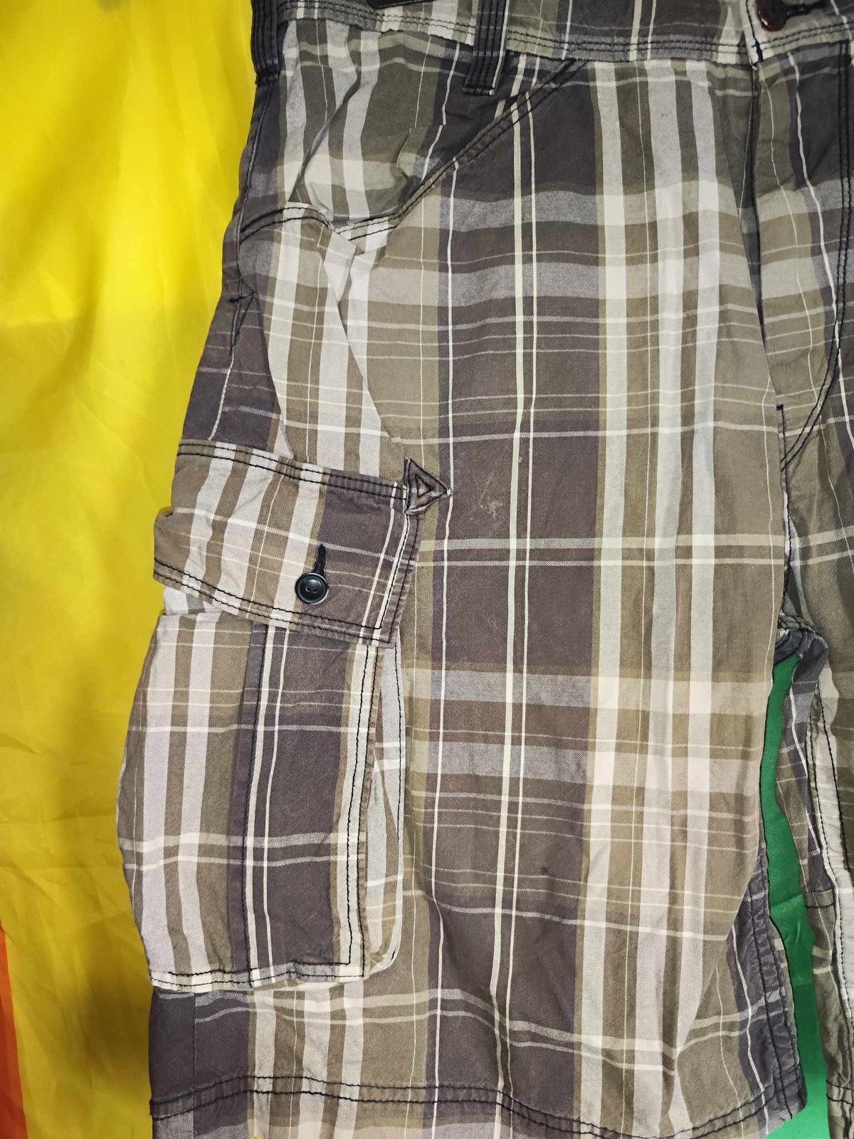 Levi's × Vintage Levi’s Sail cloth men’s cargo shorts size 34 Size US 34 / EU 50 - 4 Thumbnail