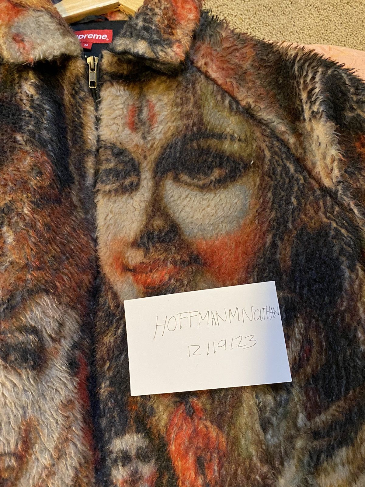 Supreme Supreme Ganesh Faux Fur Jacket | Grailed