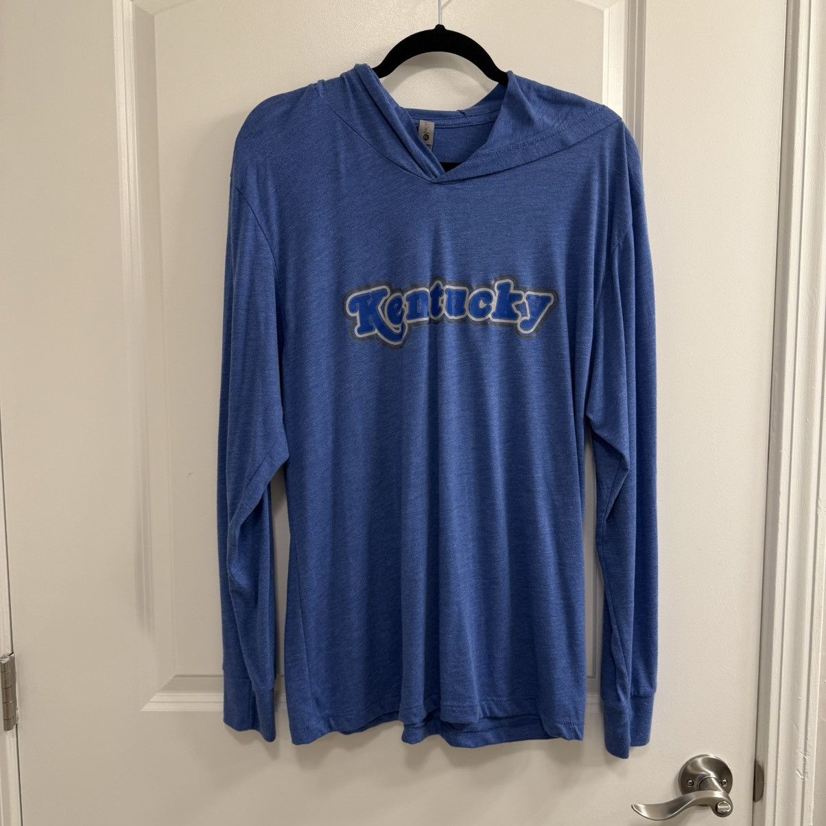 Other Kentucky Womens Shirt Large Blue Kentucky Hooded Long Sleeve Size L / US 10 / IT 46 - 1 Thumbnail