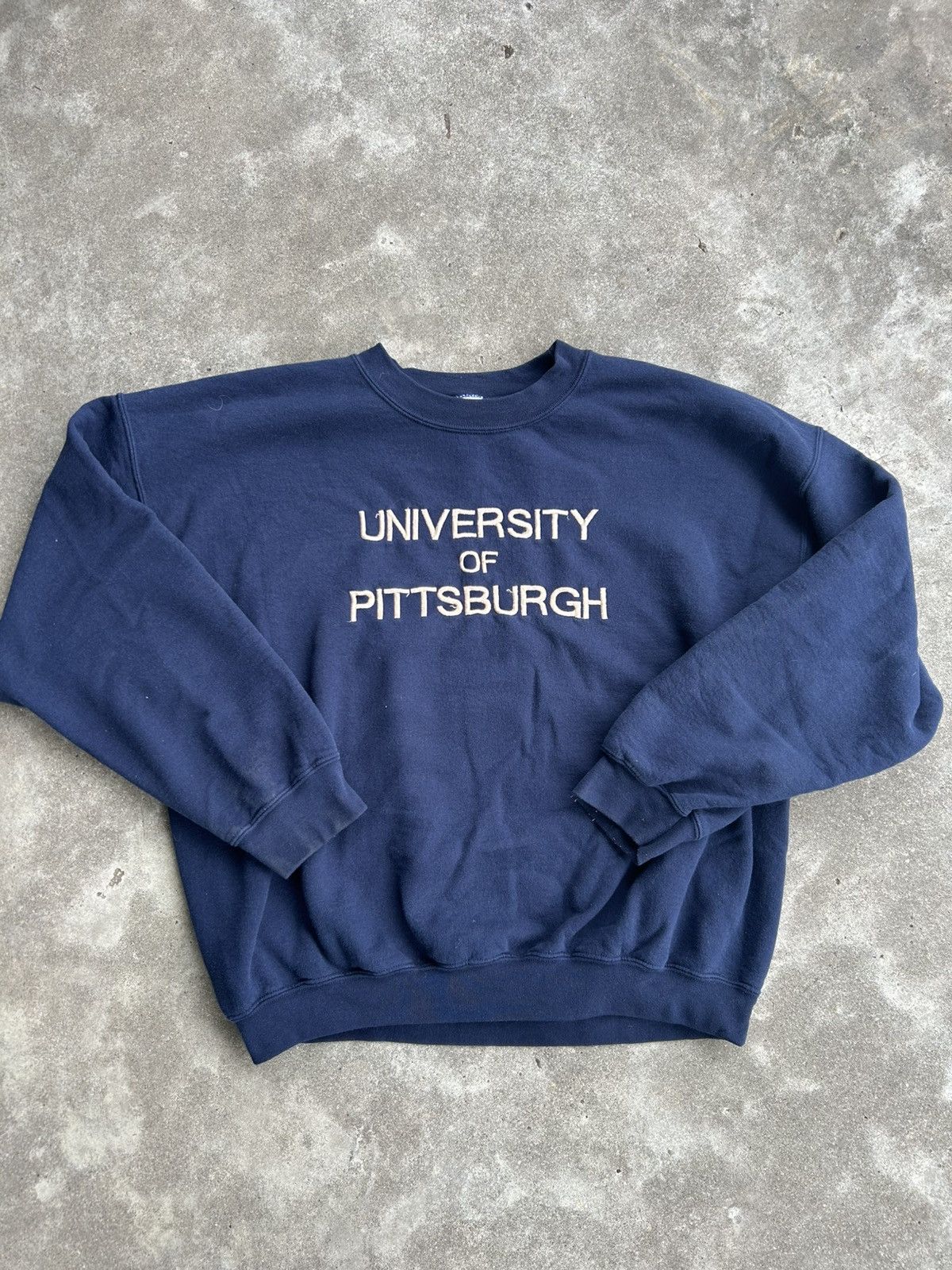 NCAA University of Pittsburgh Vintage Crewneck Sweatshirt Size US XL / EU 56 / 4 - 1 Thumbnail