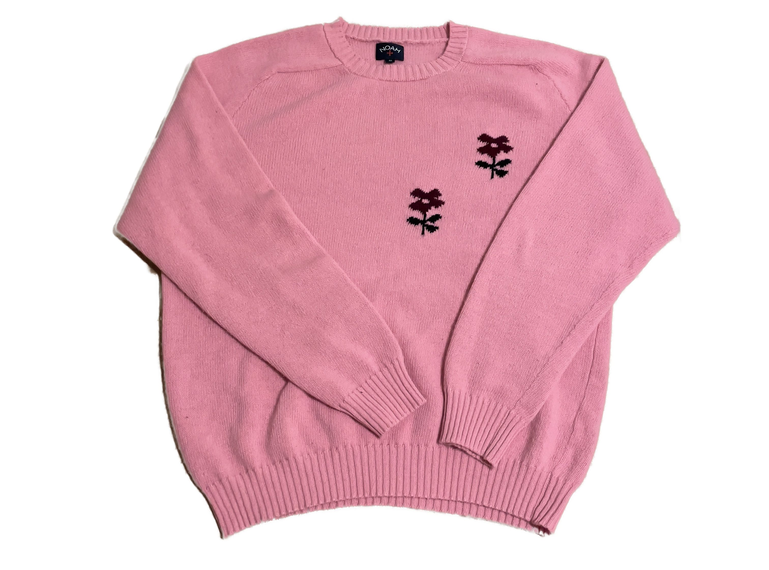 日本正規代理店品 Noah Flower Instarsia Lambwool Sweater ...