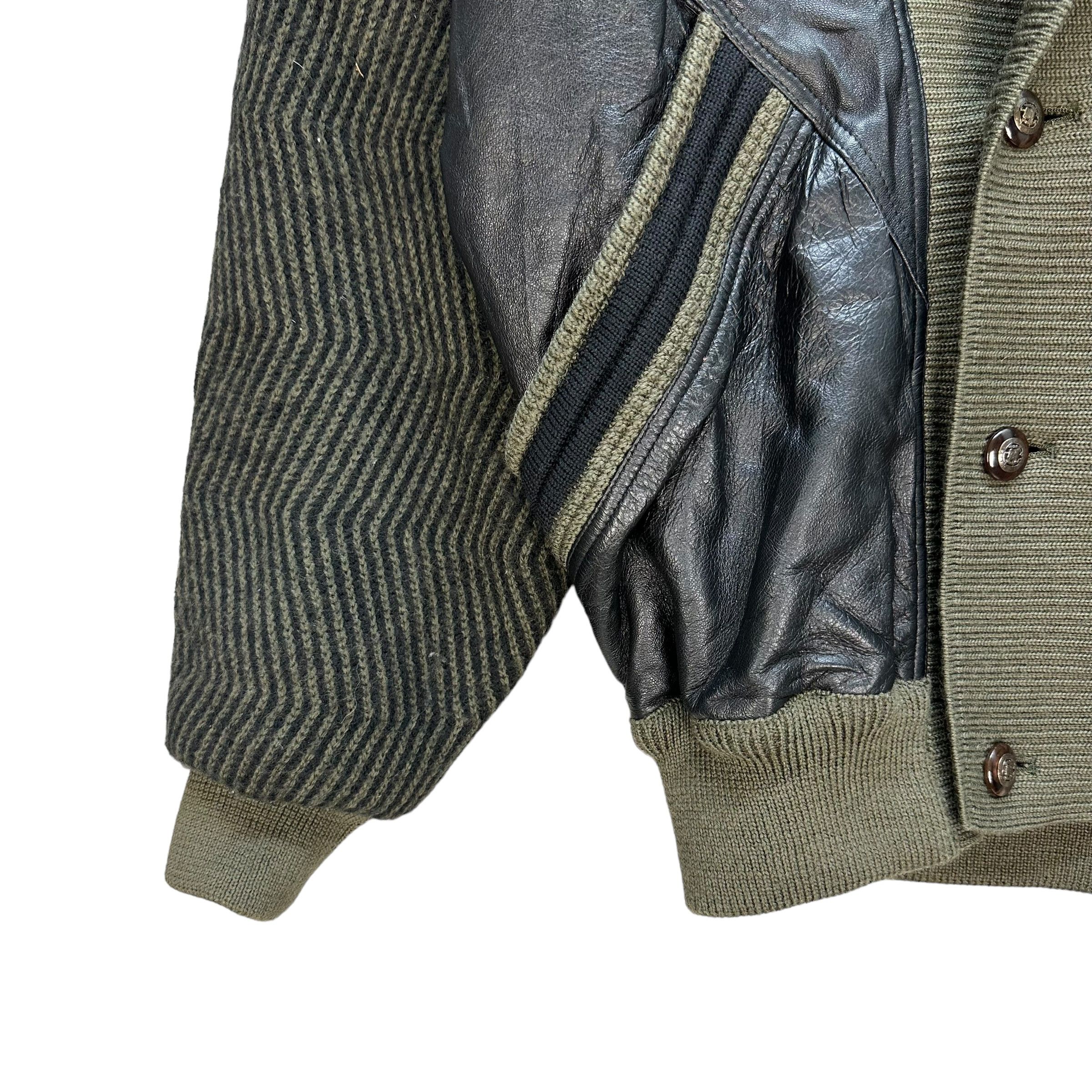 Playboy Playboy Knitted Sheepskin Double Breasted Jacket #A28-0650 Size US S / EU 44-46 / 1 - 4 Thumbnail