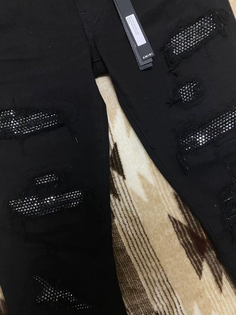 Amiri Amiri 18aw Black Diamond jeans Size US 28 / EU 44 - 4 Thumbnail