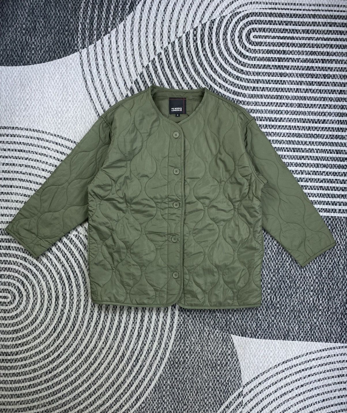 Vintage HK Works London Quilted Liner Jacket