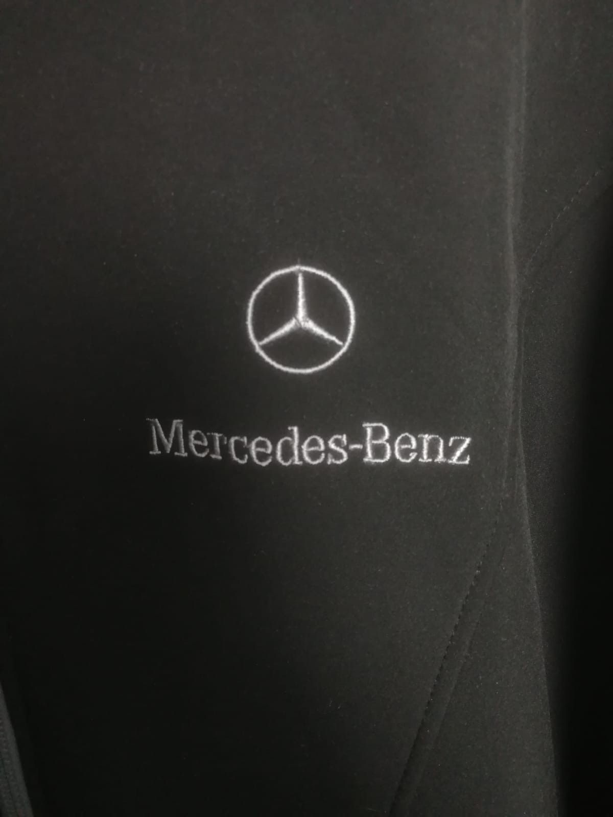 Mercedes-Benz Mercedes Benz softshell jacket Black racing y2k vintage Size US XL / EU 56 / 4 - 4 Thumbnail