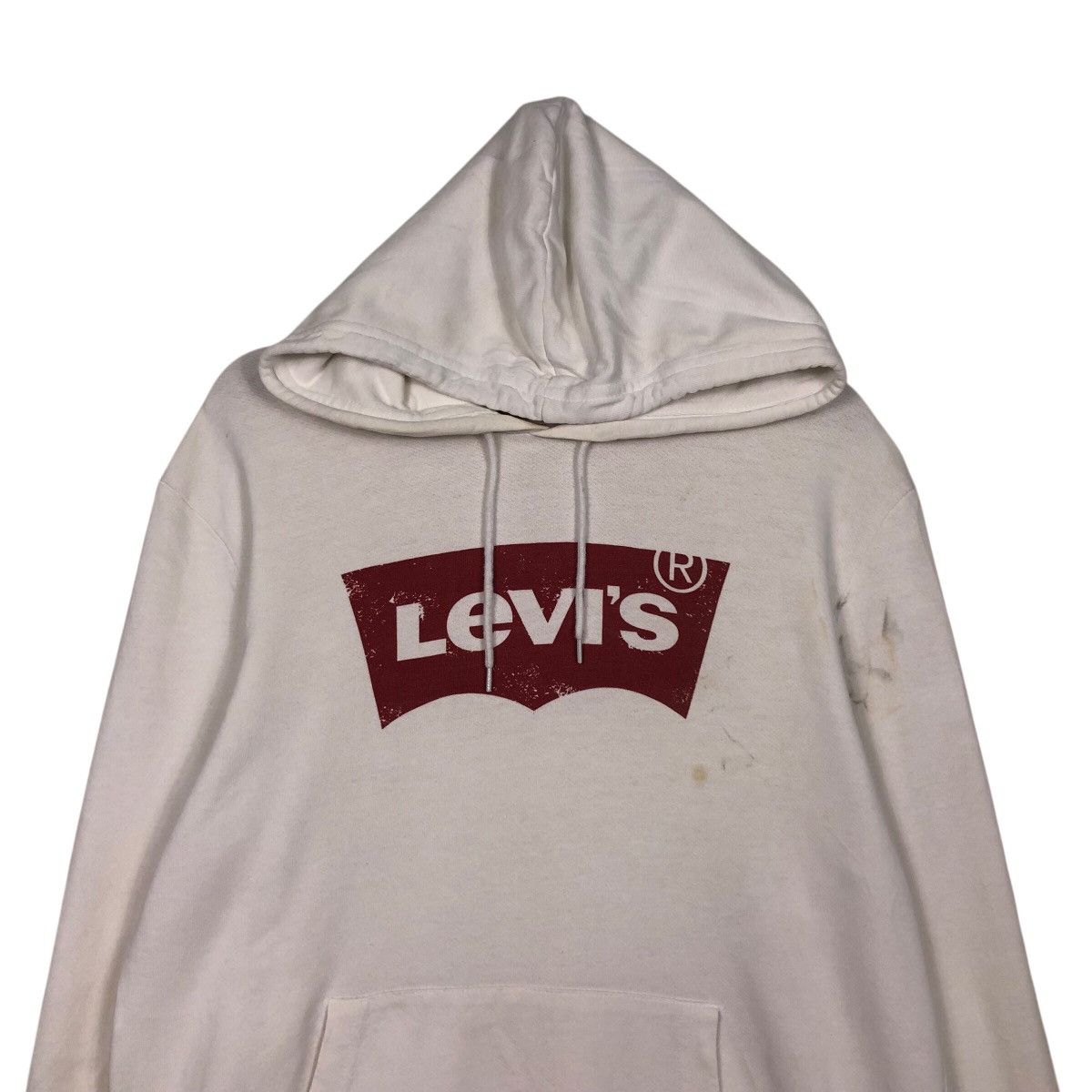 Japanese Brand 📌Vintage Hoodie Levi's Big Logo Spell Out Design Size US M / EU 48-50 / 2 - 4 Thumbnail
