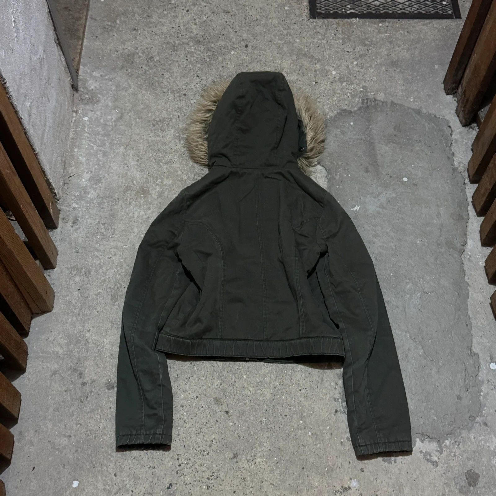 Hollister Fur hood y2k hollister jacket Size M / US 6-8 / IT 42-44 - 5 Thumbnail