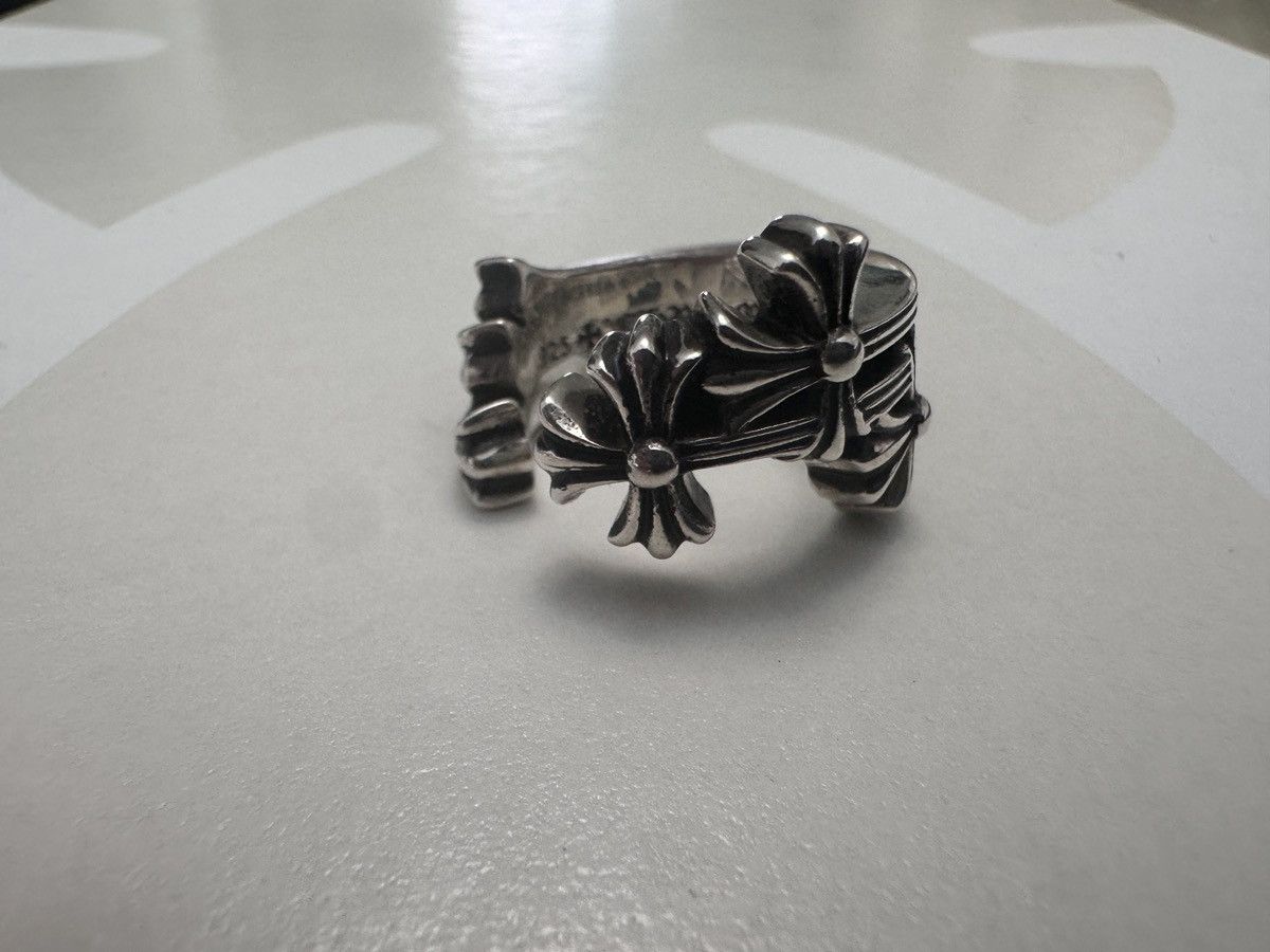 Chrome Hearts Chrome hearts triple cross ring Size ONE SIZE - 1 Thumbnail