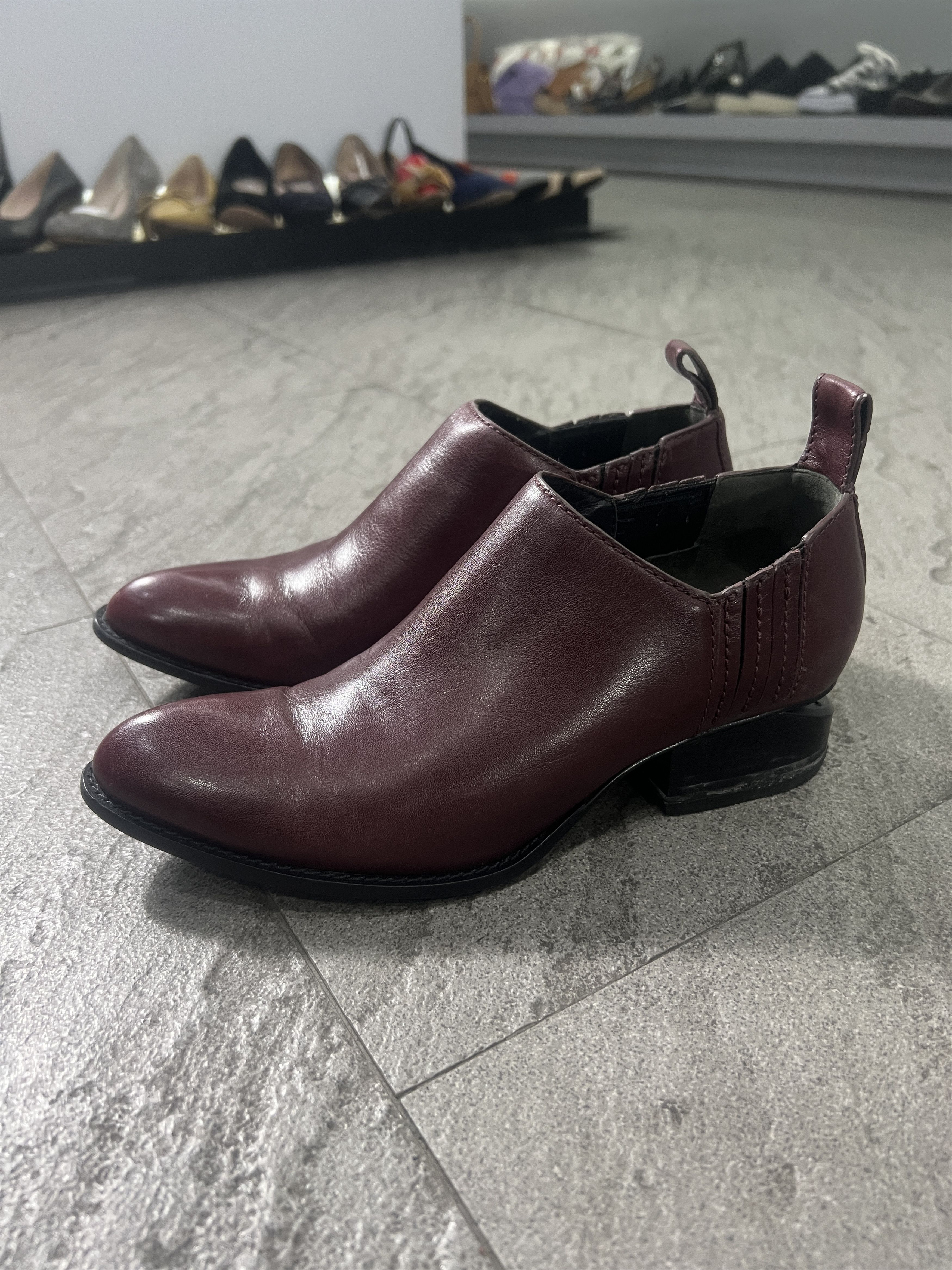 Alexander Wang Alexander Wang Kori Oxblood Leather Boots 36.5 Size US 6.5 / IT 36.5 - 3 Thumbnail