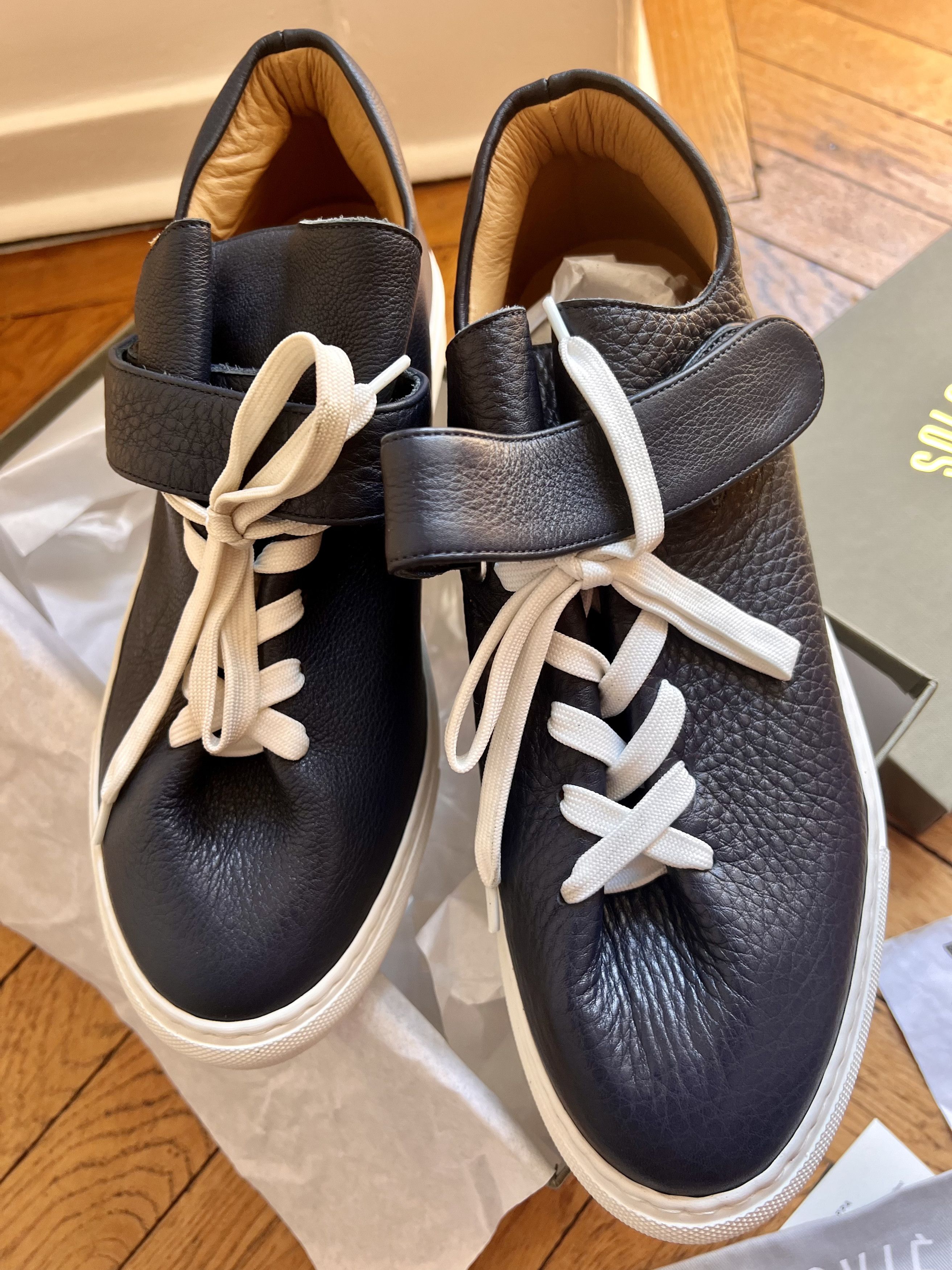 Jacques Soloviere × Saint Laurent Paris Calf leather Rodolphe sneaker Size US 9 / EU 42 - 1 Thumbnail