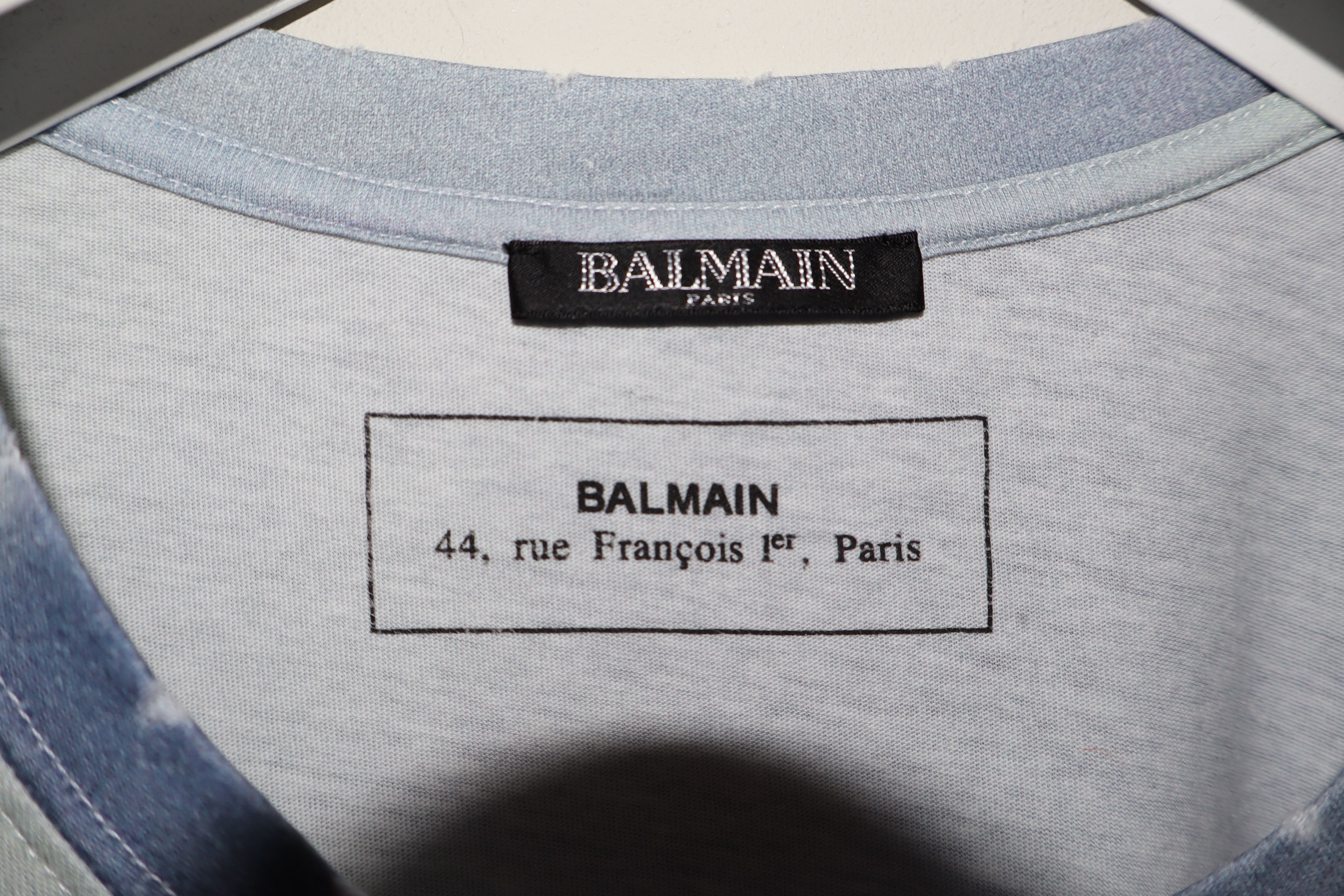 Balmain "summer" print tshirt Size US M / EU 48-50 / 2 - 3 Thumbnail