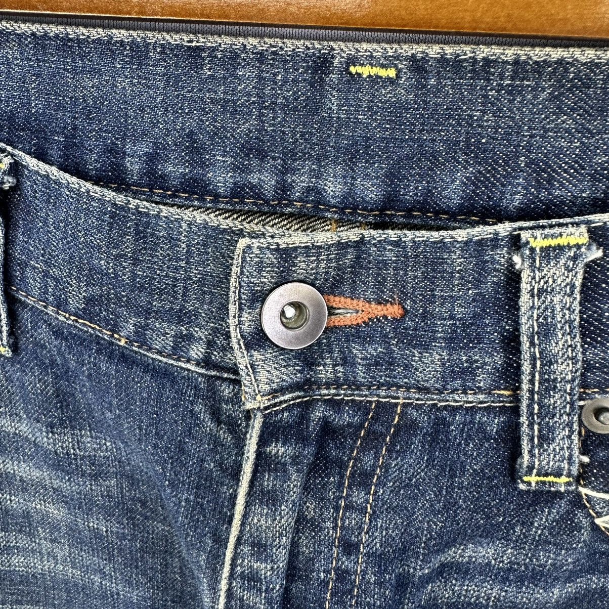 Undercover Y2k Uniqlo Washed Distressed Bootcut Jeans Size US 31 - 7 Thumbnail