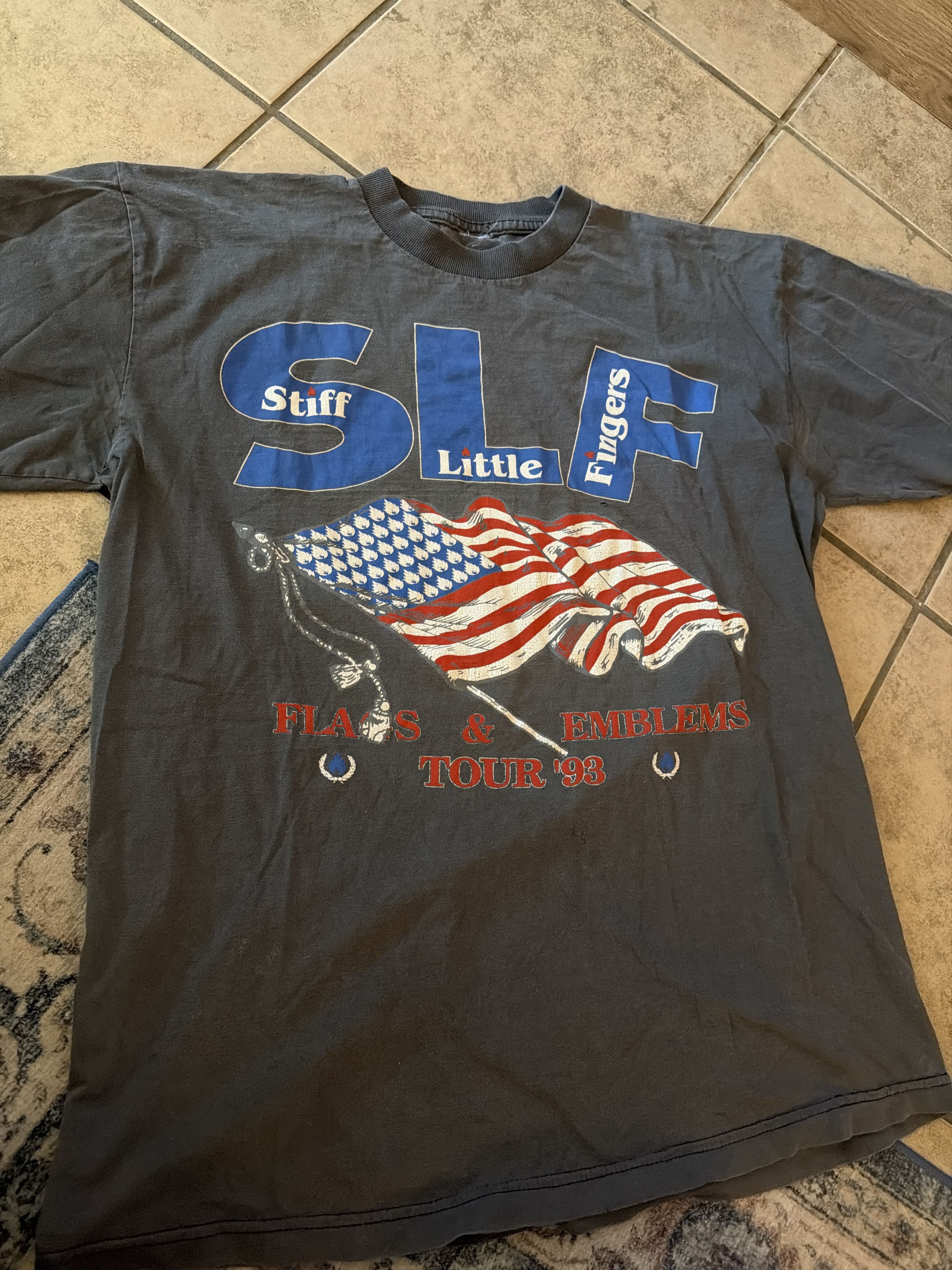 Other Stiff little finger flags & emblems tour 1993 L Size US L / EU 52-54 / 3 - 1 Thumbnail