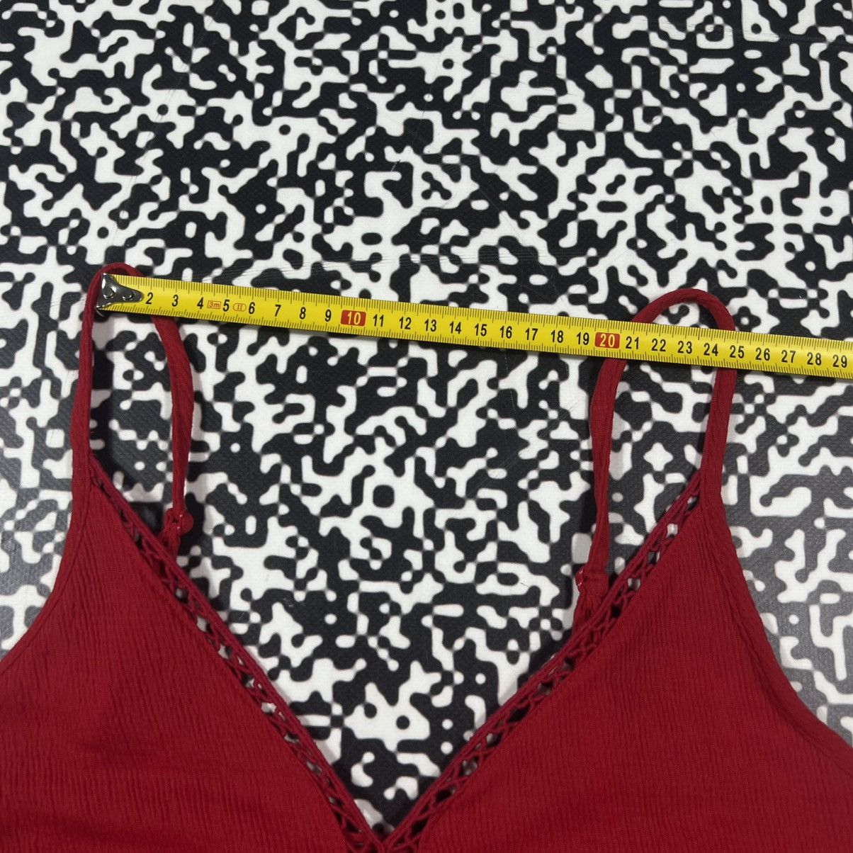 Vintage Vintage Y2K Sexy Retro Red Tank Top Japanese 90s Style Size M / US 6-8 / IT 42-44 - 17 Thumbnail