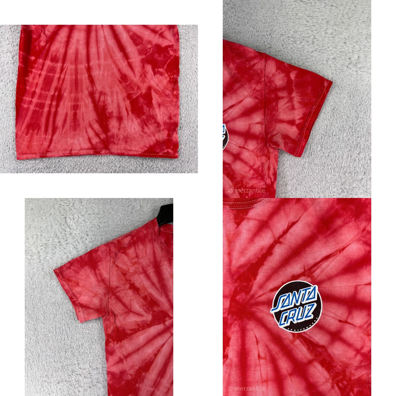 Vintage Santa Cruz Shirt Men S Red Round Logo Short Sleeve Skate Surf T-Shirt Size US S / EU 44-46 / 1 - 8 Thumbnail