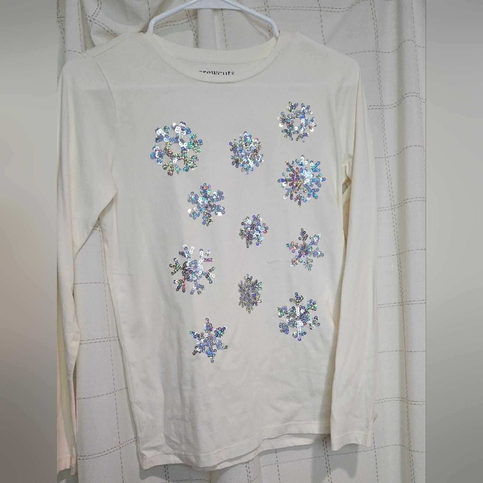 Other Crewcuts Girls' long-sleeve sequin graphic tee Size US XL / EU 56 / 4 - 2 Thumbnail
