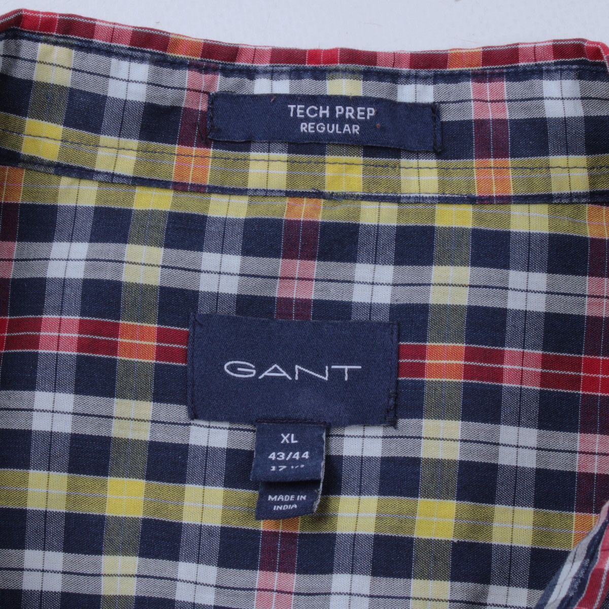 Designer × Gant GANT Tech Prep Multicolor Plaid Button Long Sleeve Shirt Size US XL / EU 56 / 4 - 13 Thumbnail