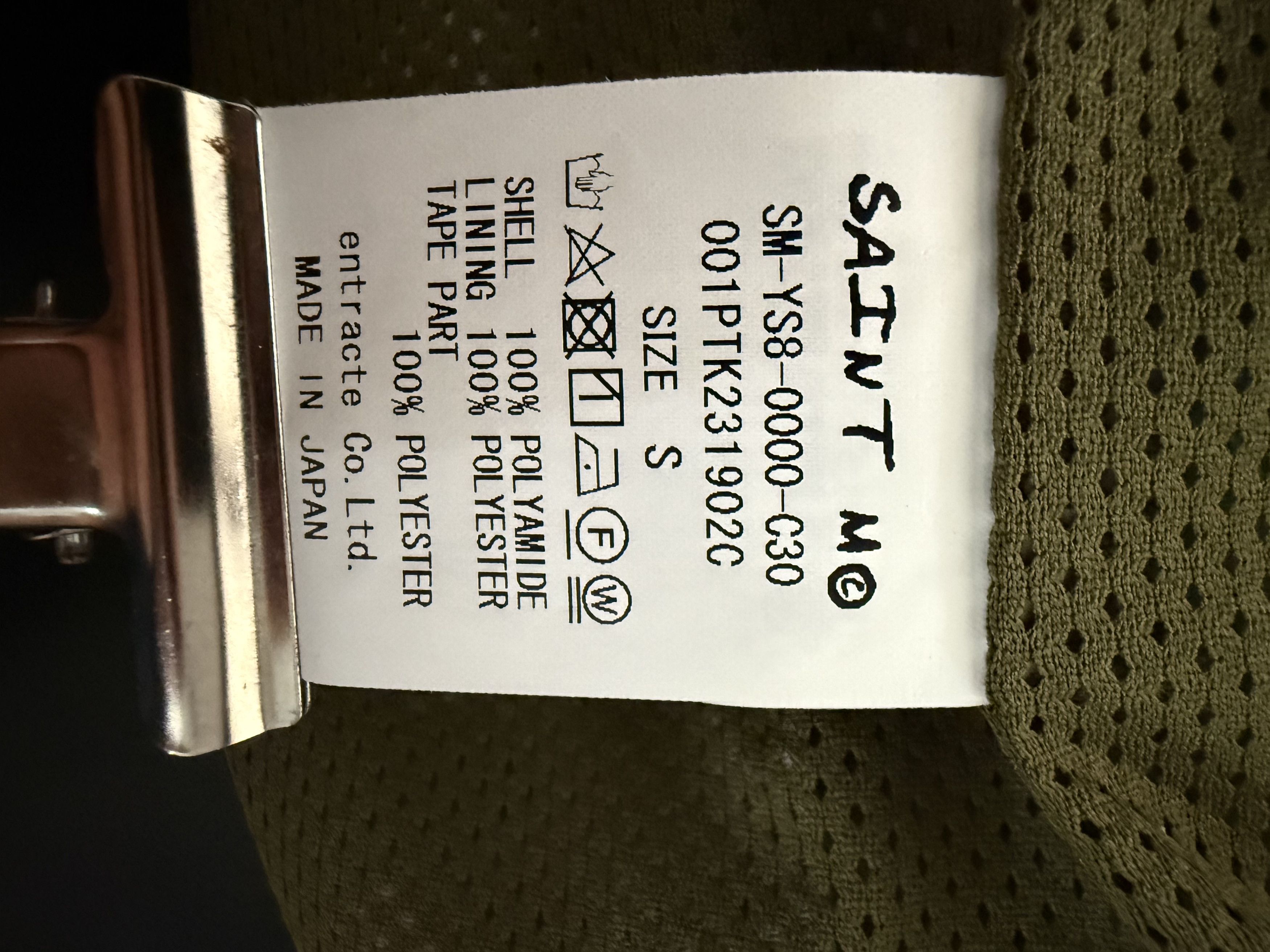 Bape × Saint Michael A BATHING APEx SAINT Mxxxxxx STAPE Track Pants Camo Size US 31 - 23 Thumbnail