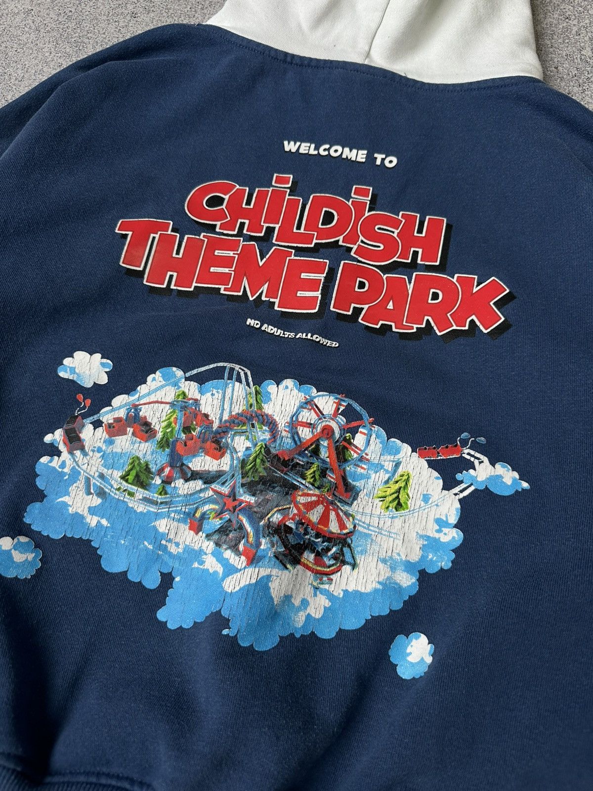 CHILDS Vintage Childish Theme Park Baggy Heavy Hoodie Size US XS / EU 42 / 0 - 10 Thumbnail