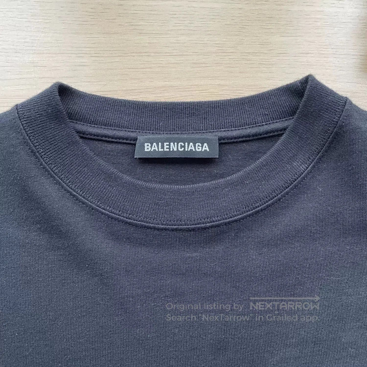 Balenciaga Balenciaga Printed Drop-Shoulder T-Shirt. Size US XS / EU 42 / 0 - 4 Thumbnail