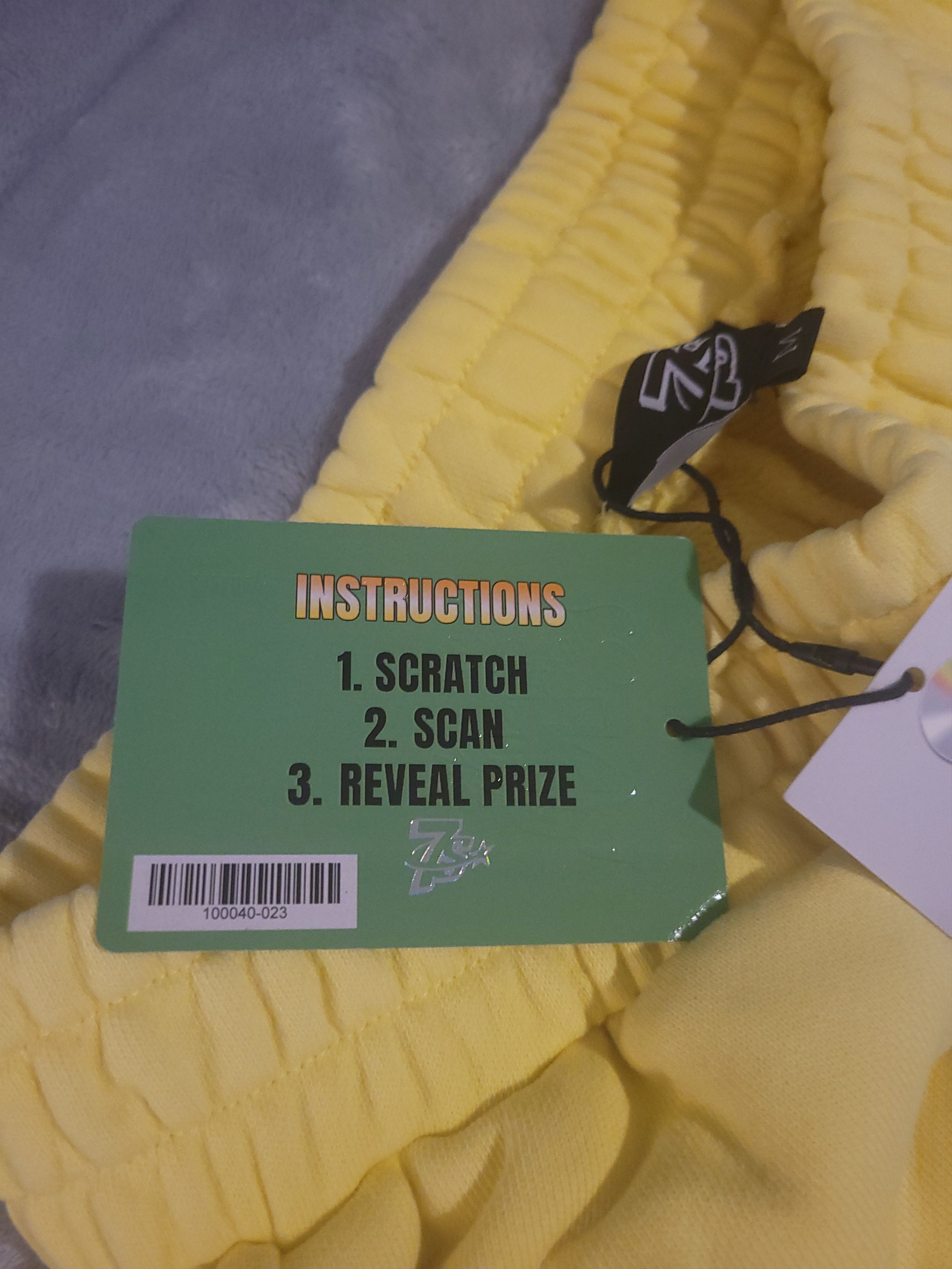 TRIPLE SEVENS Triple Sevens -Yellow Wide Leg Sweatpants- Mens Sz Med- BNWT Size US 30 / EU 46 - 16 Thumbnail