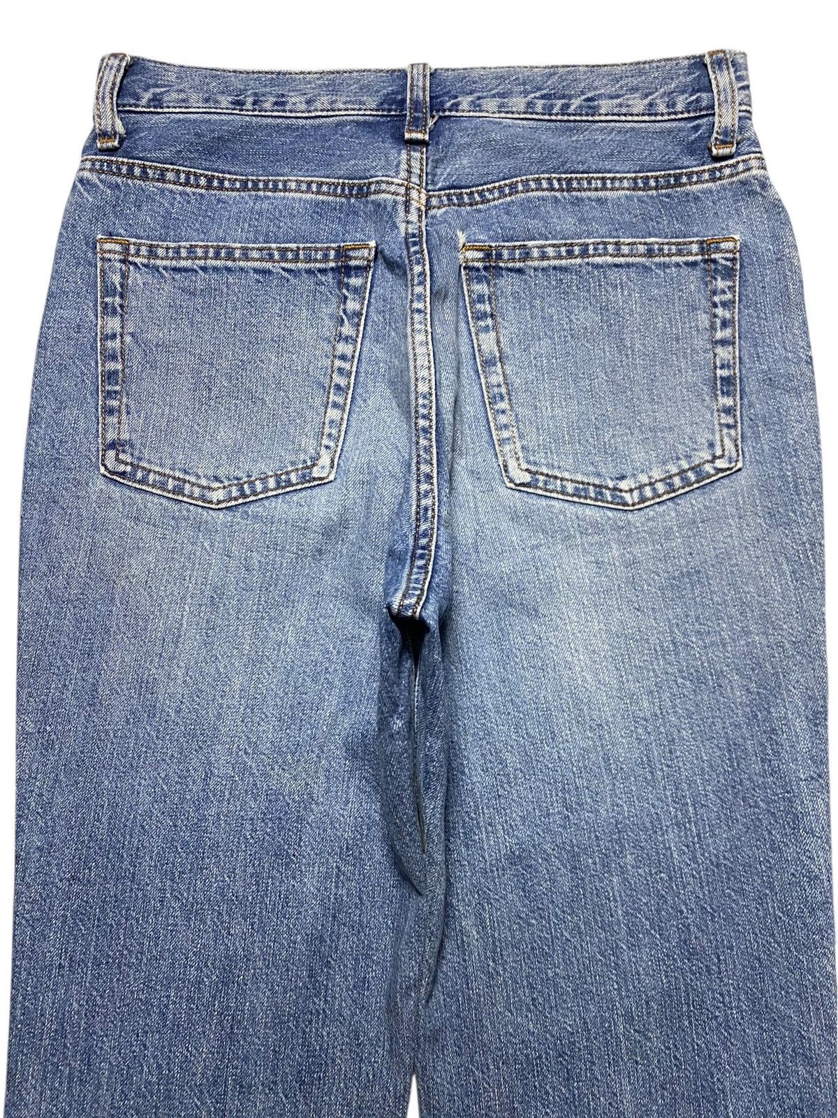 Japanese Brand Vintage Japanese Brand high-waist Blue Wash Flare Jeans Size US 28 / EU 44 - 4 Thumbnail