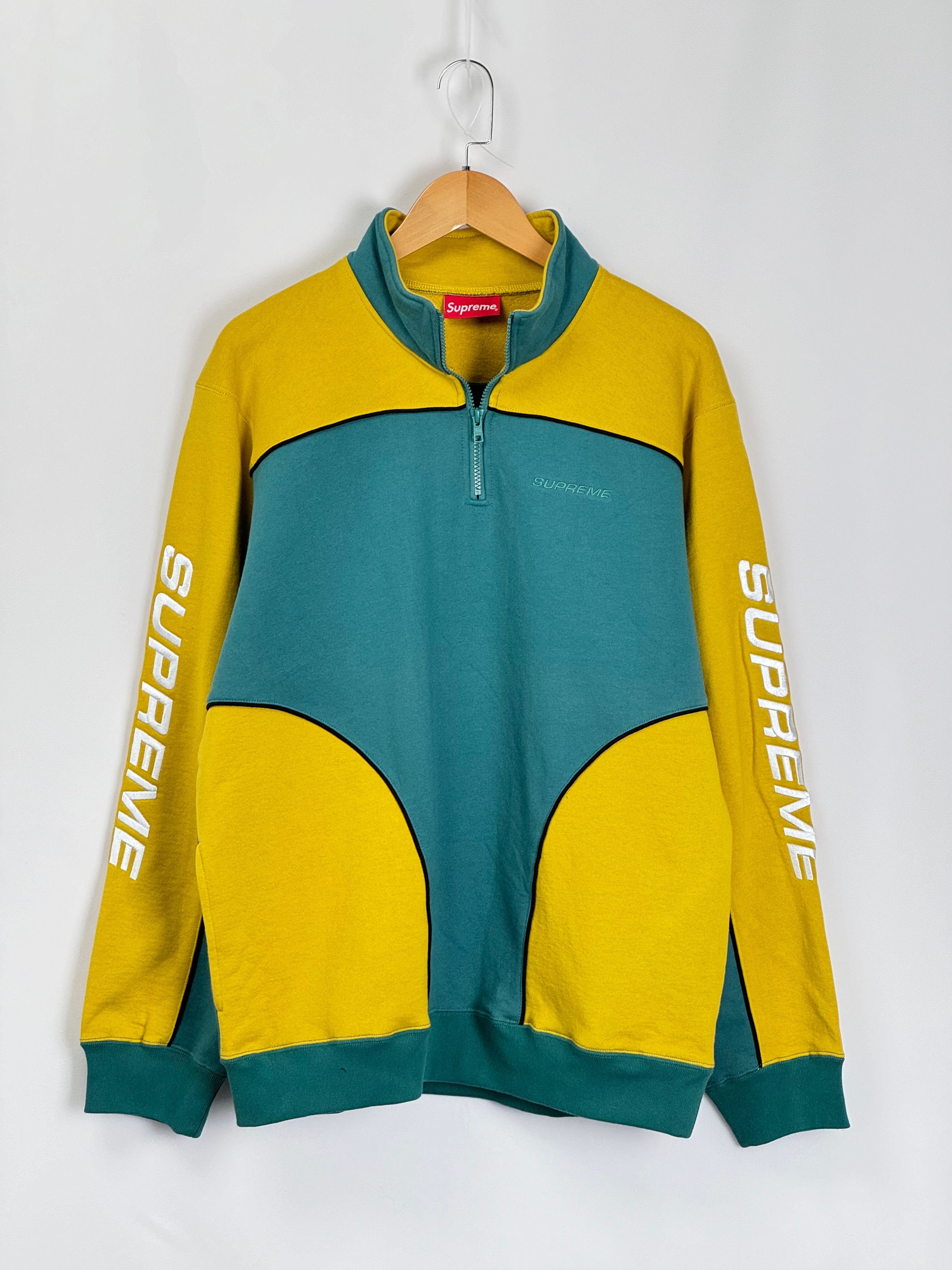 Supreme UNWORN* Supreme Speedway Half Zip Sweatshirt FW18 Size US L / EU 52-54 / 3 - 2 Thumbnail