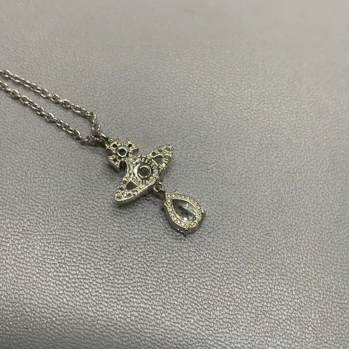 Vivienne Westwood Vivienne Westwood Elegant Silver Necklace -2507 Size ONE SIZE - 5 Thumbnail