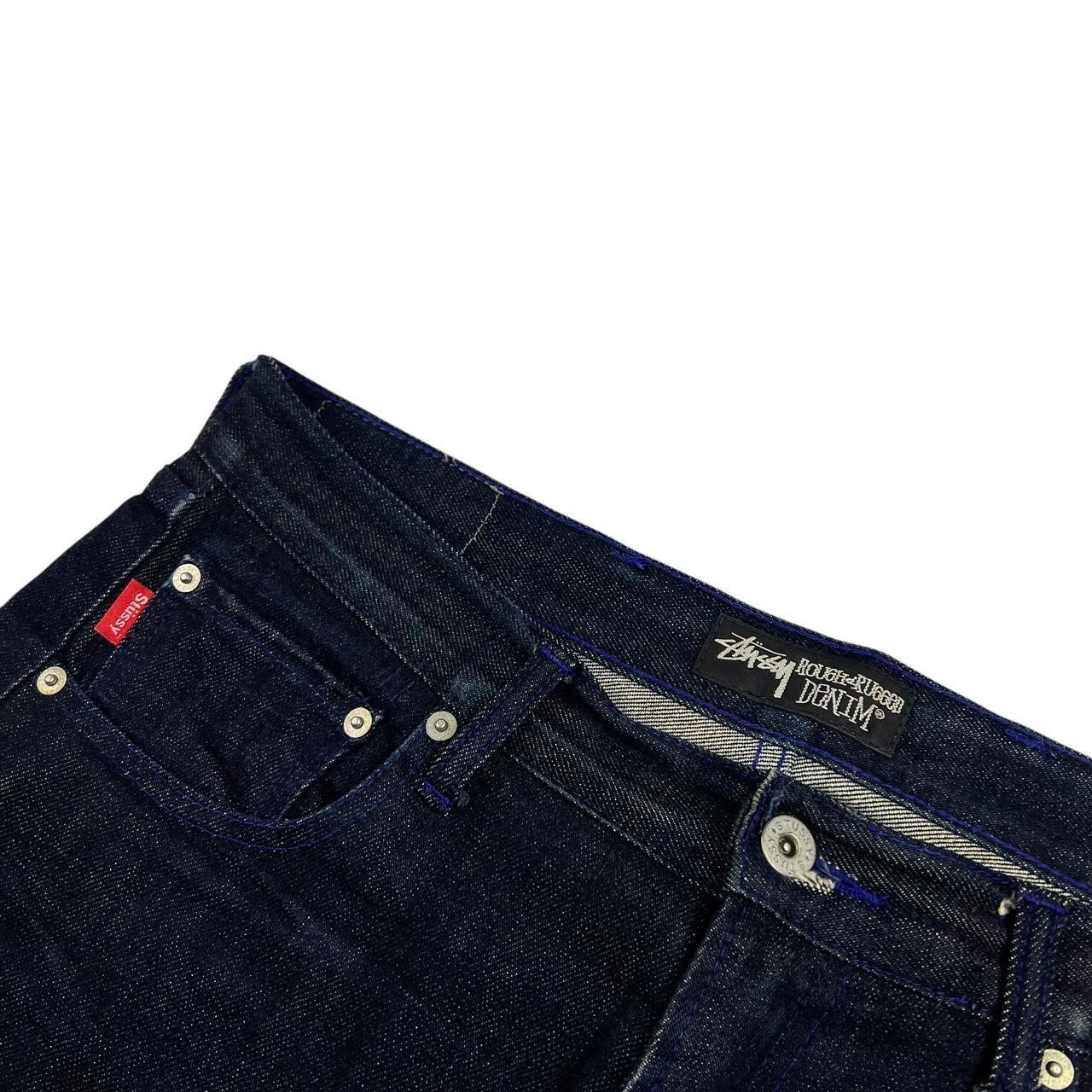 Stussy Vintage 2000s Stussy x Futura Laboratories Jeans - Waist 35 Size US 35 - 6 Thumbnail
