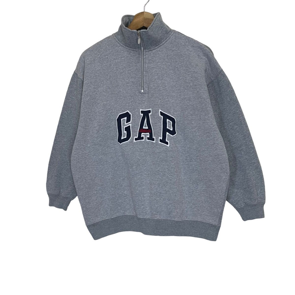 Gap GAP BIG LOGO HALFZIP SWEATSHIRT Size US S / EU 44-46 / 1 - 3 Thumbnail