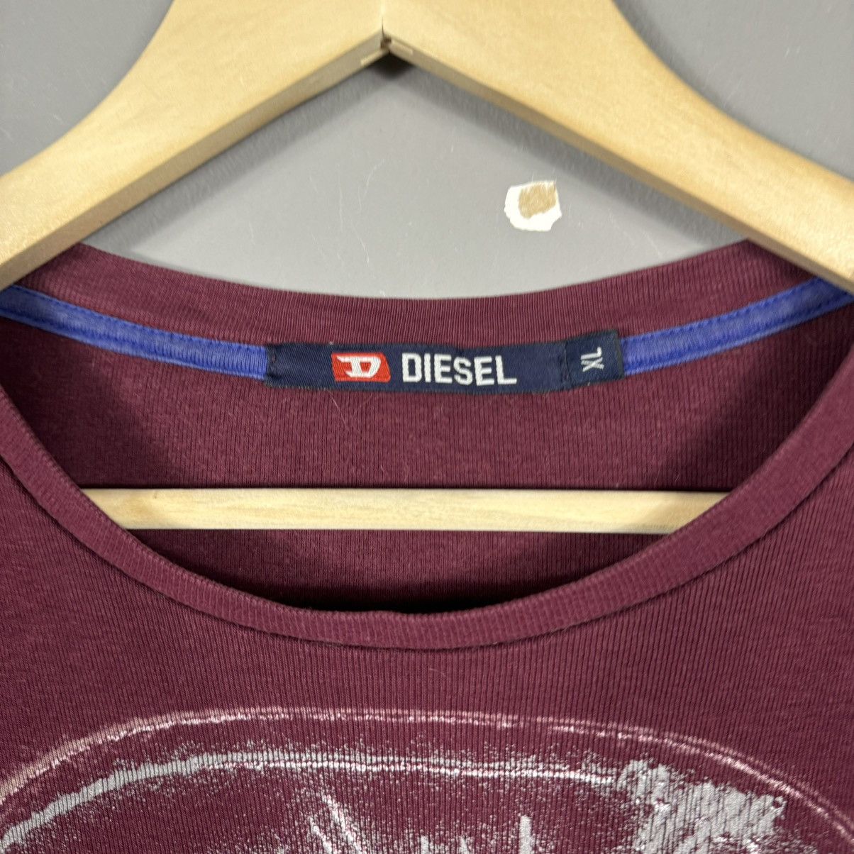 Diesel × Vintage Vintage Diesel T-shirt Size US XL / EU 56 / 4 - 3 Thumbnail