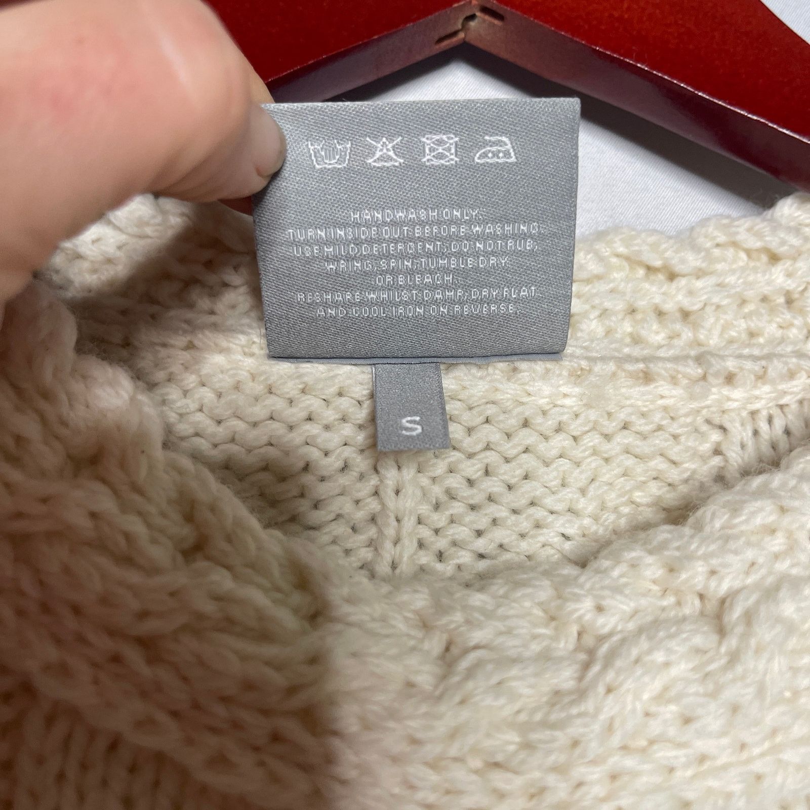 Aran Crafts Aran Sweater Super Soft 100% Merino Wool Luxury Cable Knit S Size S / US 4 / IT 40 - 6 Thumbnail