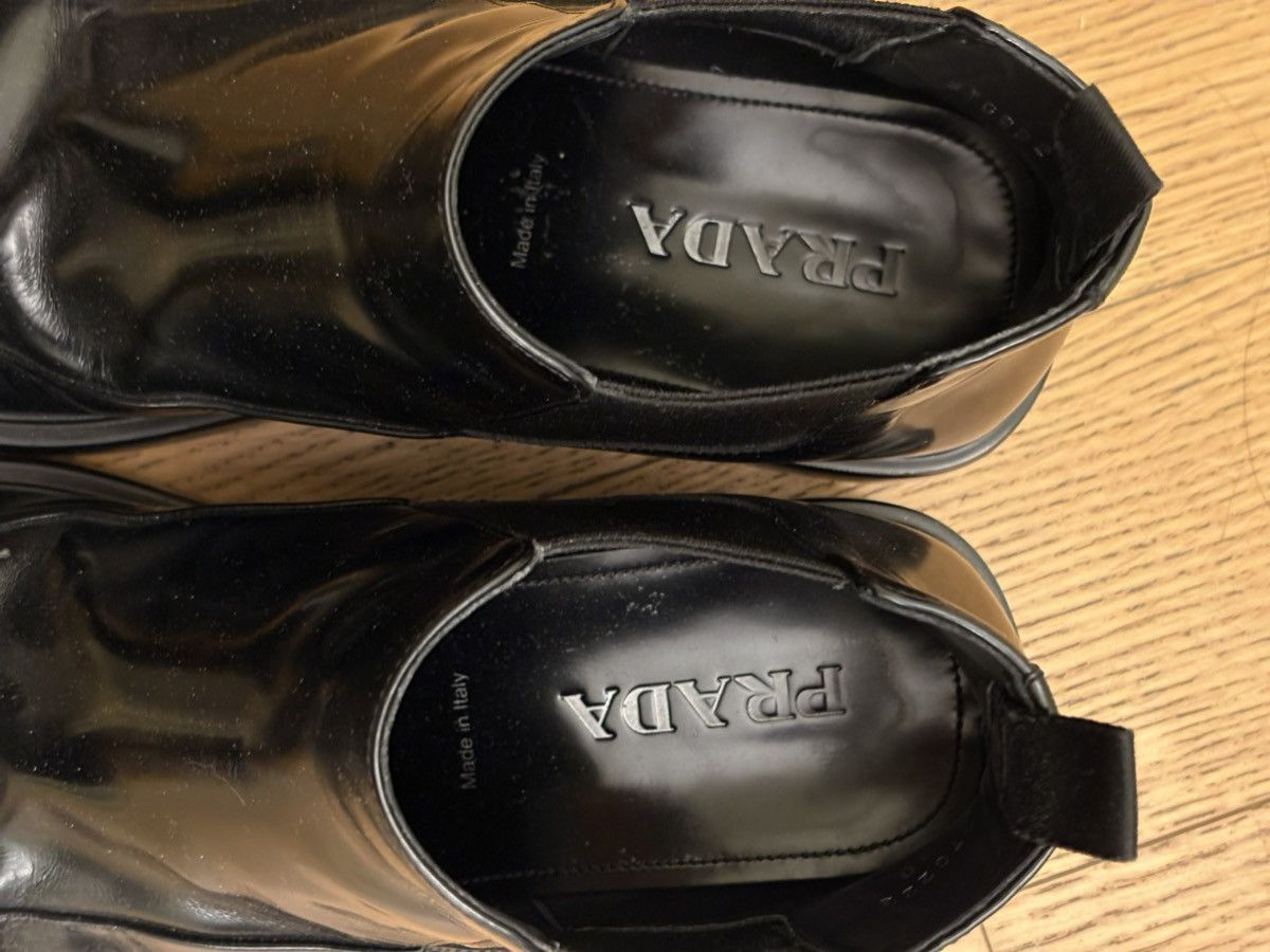 Prada Prada Brushed leather Chelsea boots Size US 10 / EU 43 - 6 Thumbnail