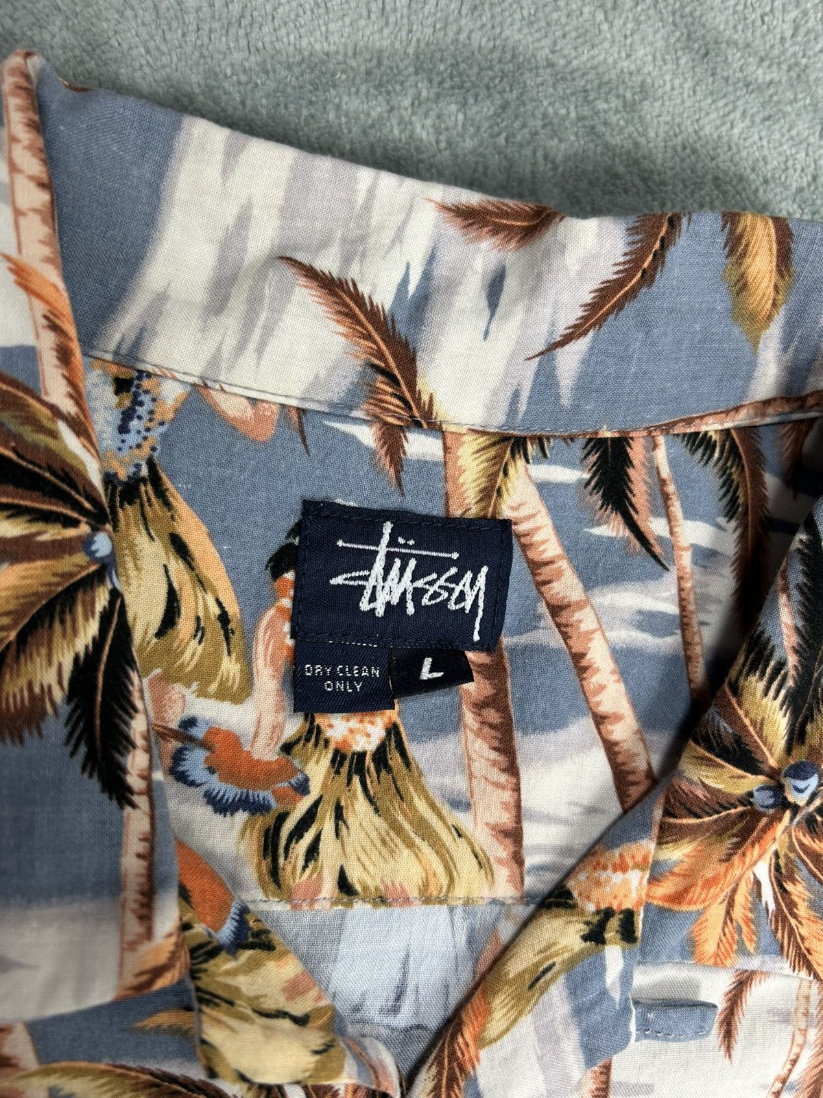 Stussy Vintage 90’s Stussy Hawaiian Shirt Size US L / EU 52-54 / 3 - 4 Thumbnail