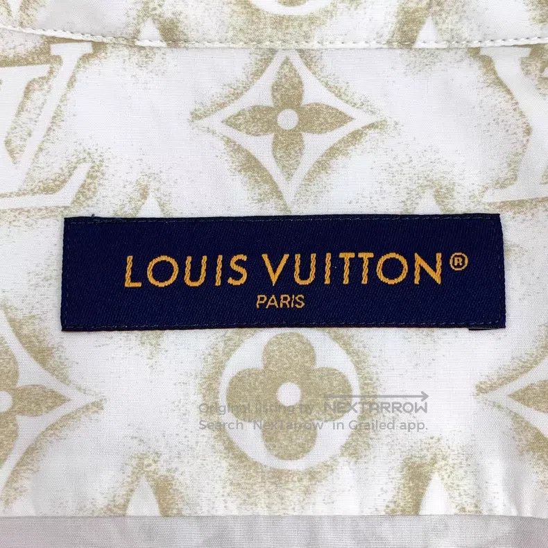 Louis Vuitton Louis Vuitton 23 white logo full-print cotton lapel single Size US L / EU 52-54 / 3 - 5 Thumbnail