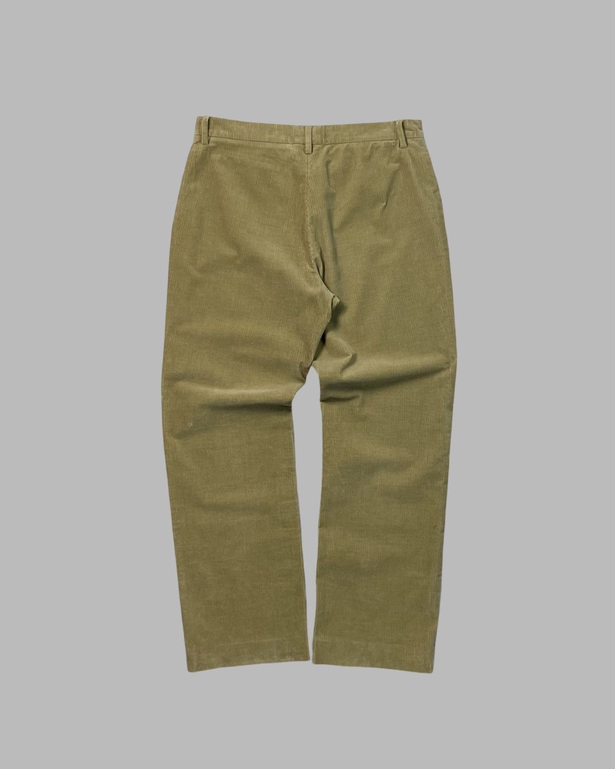 Jil Sander Jil Sander Beige Velour Velvet Corduroy Pants Trousers Size 27" / US 4 / IT 40 - 4 Thumbnail