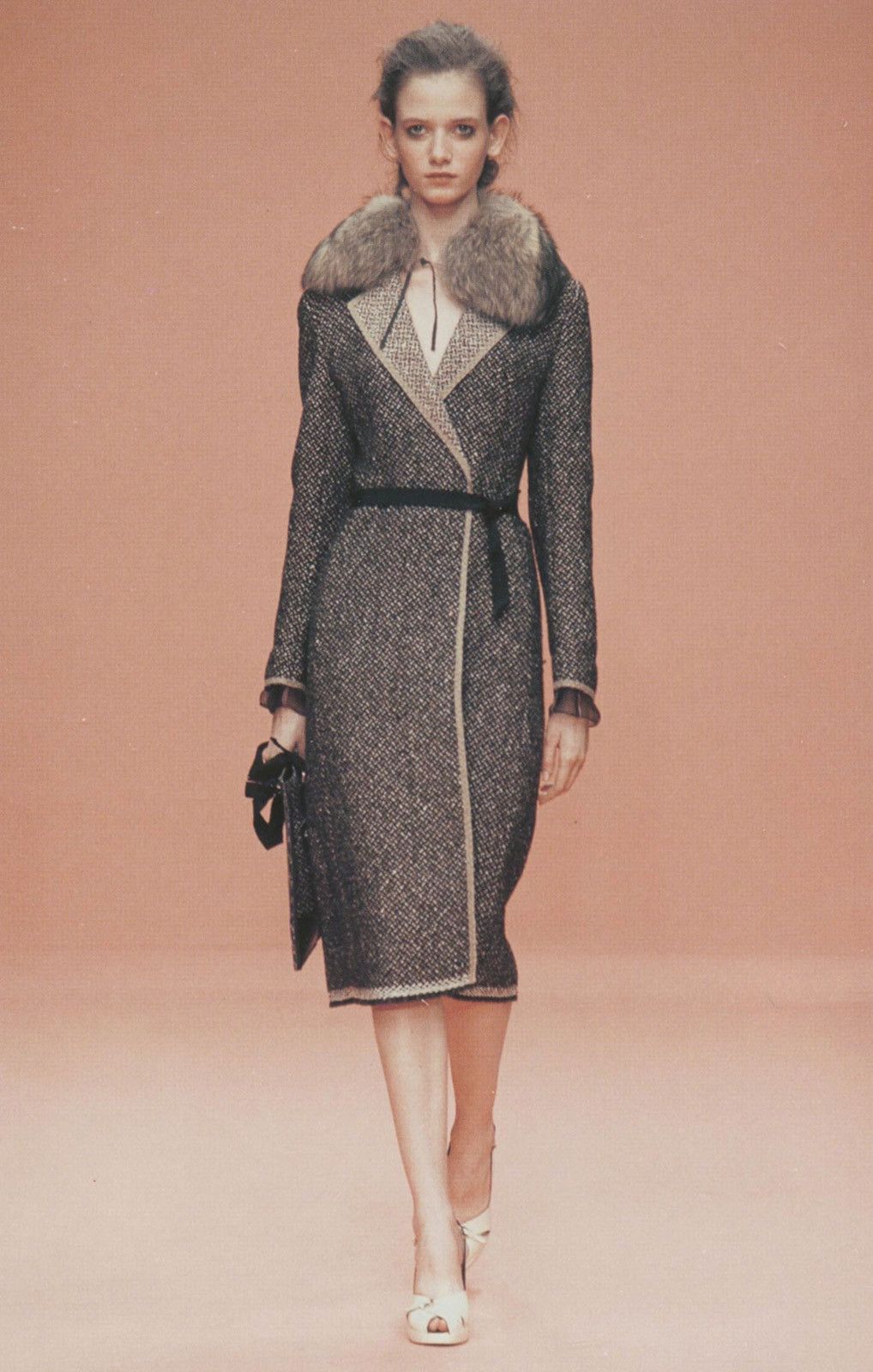 Prada Prada F/W2000 Blazer+Skirt Set Size M / US 6-8 / IT 42-44 - 2 Thumbnail