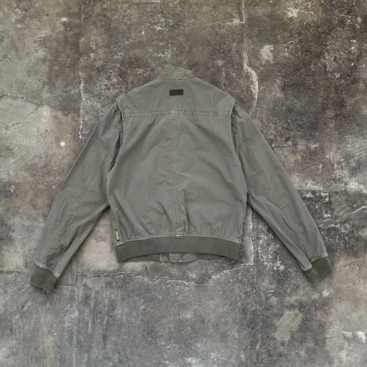 Emporio Armani Vintage Armani Jeans Olive Jacket Size US M / EU 48-50 / 2 - 2 Thumbnail