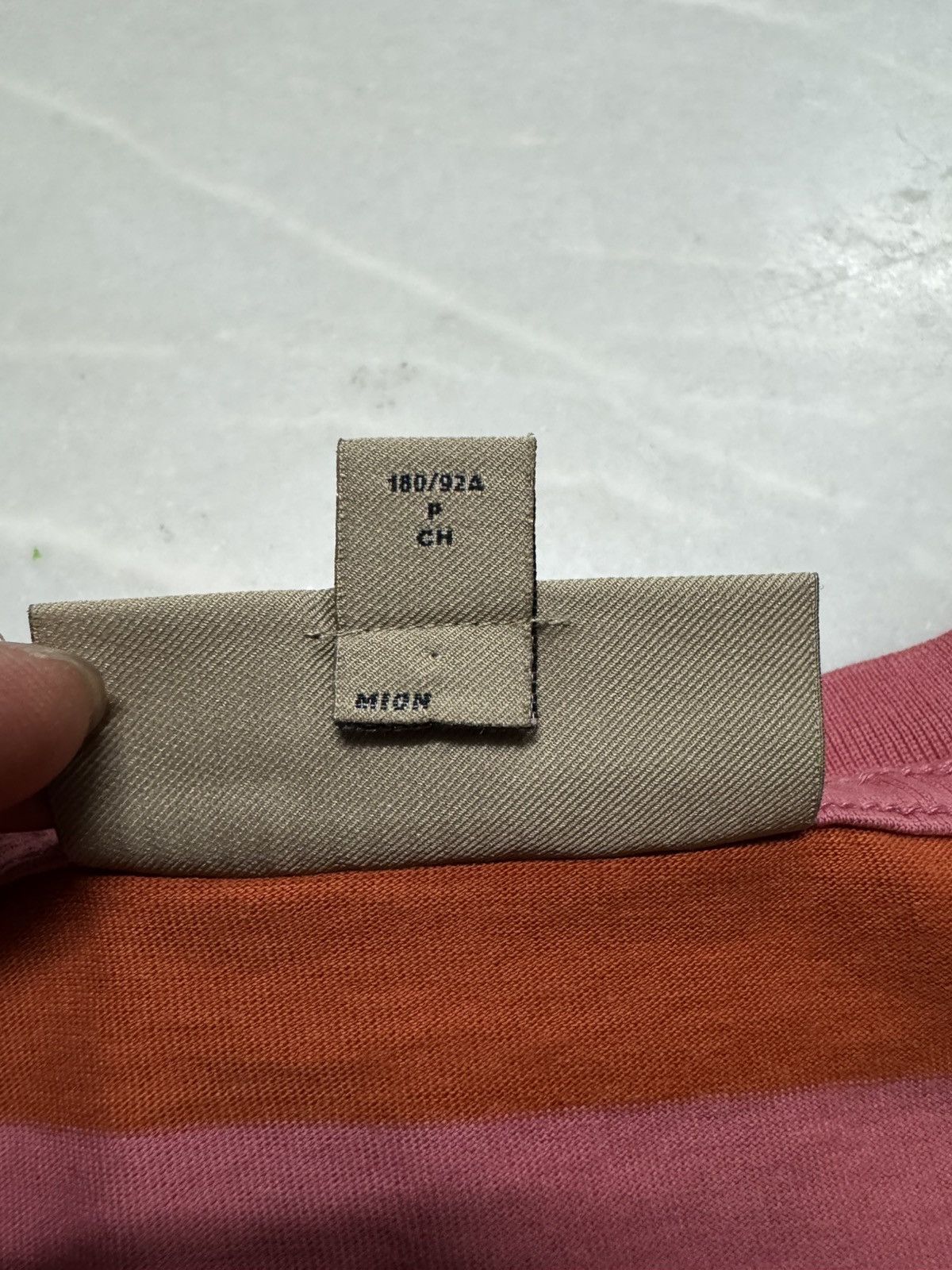 Burberry BURBERRY STRIPE EMBROIDERY LOGO TSHIRT Size US S / EU 44-46 / 1 - 8 Thumbnail