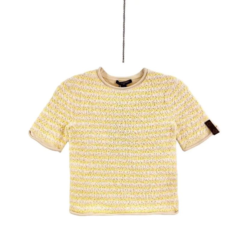 Louis Vuitton Louis Vuitton Yellow Women's T-Shirt XS Size 0089 Size XS / US 0-2 / IT 36-38 - 1 Thumbnail