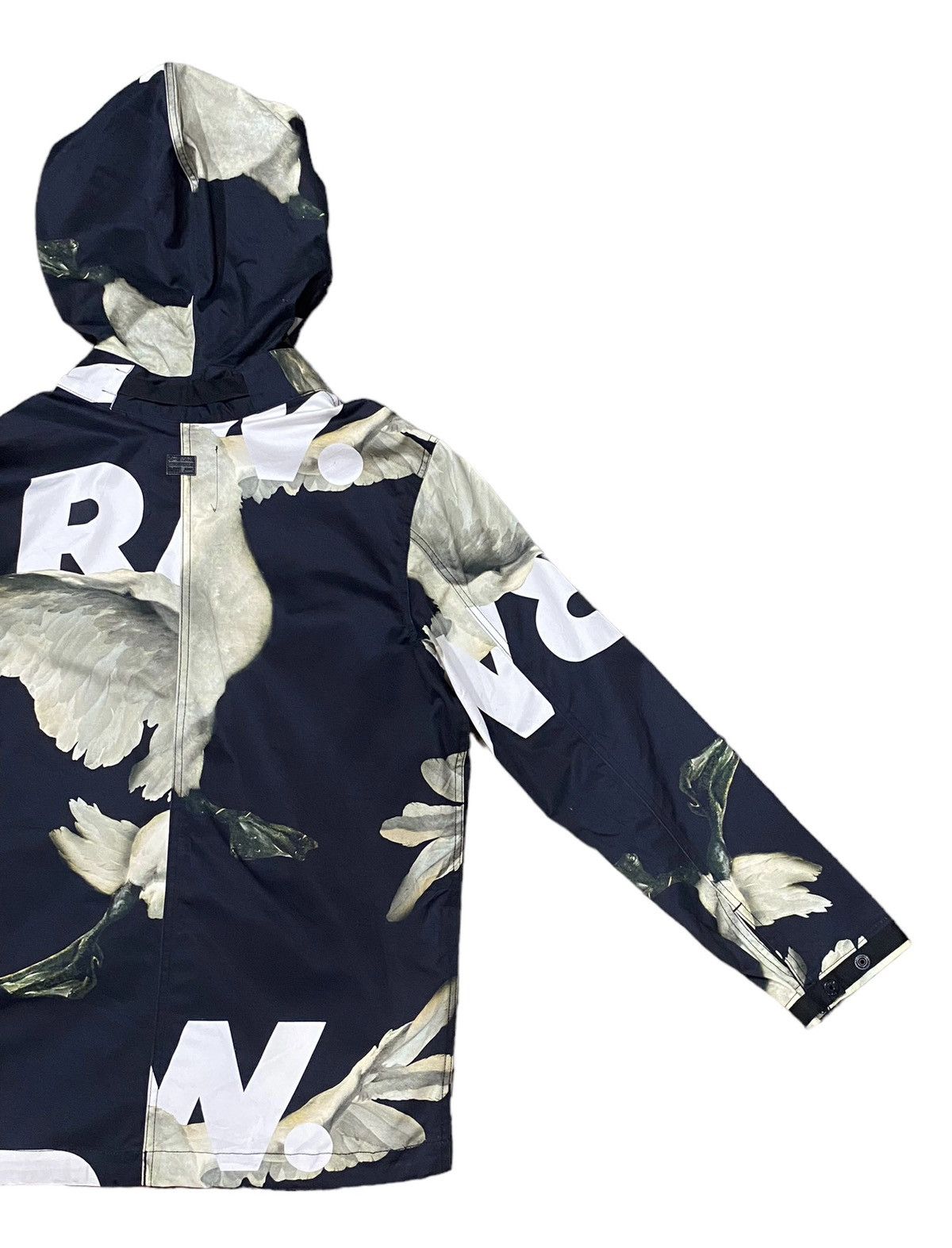G-Star Rare 🔥 GSTAR RAW FullPrint Hoodie Jacket (S) Size US S / EU 44-46 / 1 - 11 Thumbnail