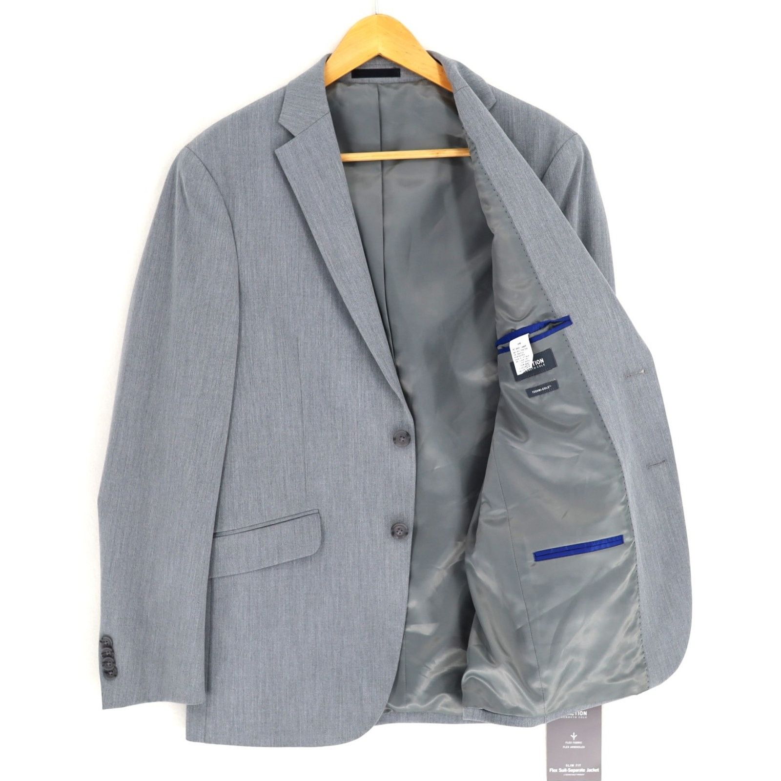 Kenneth Cole Kenneth Cole Reaction Men's Clooney Slim Blazer Size 38R Size 38R - 6 Thumbnail