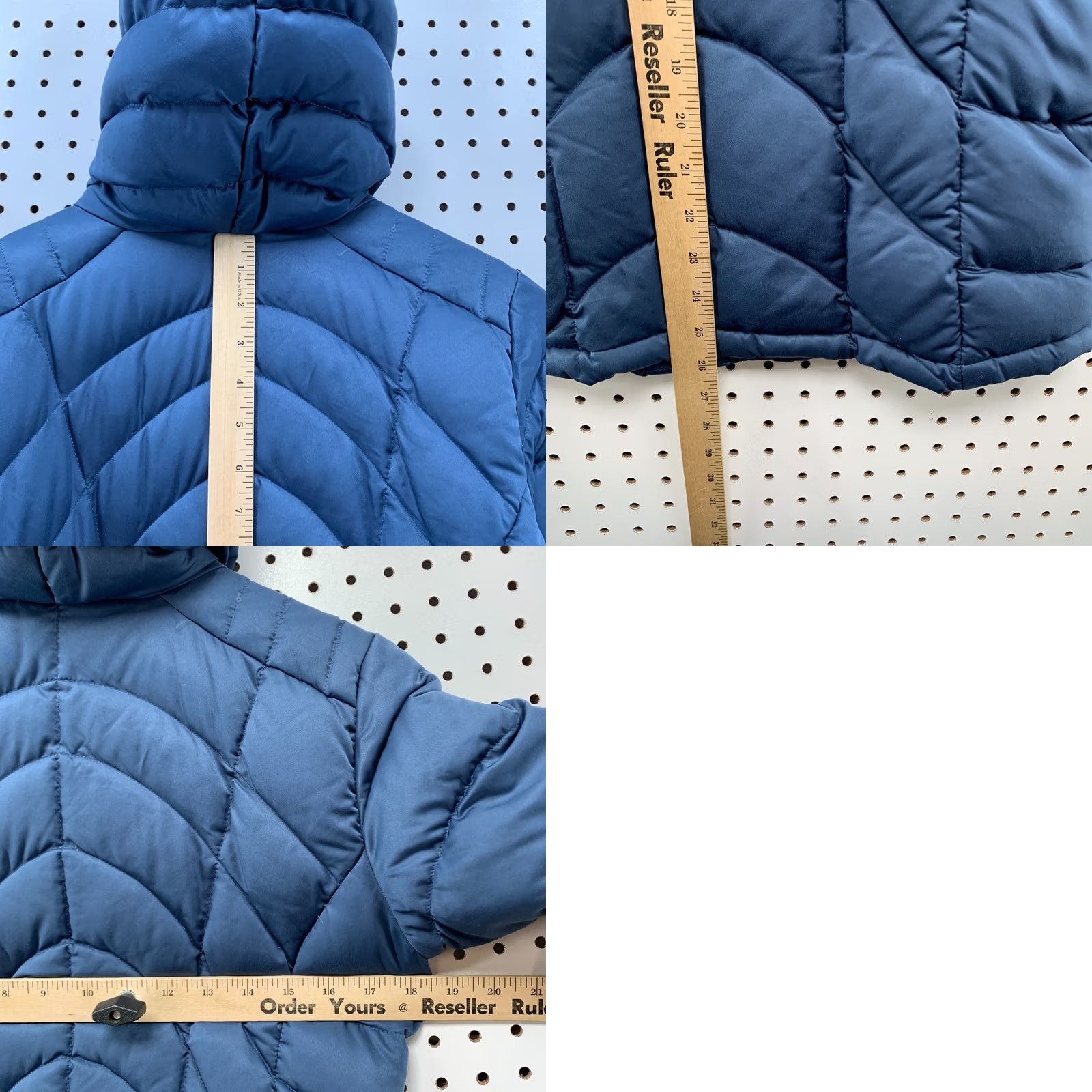 Patagonia Patagonia Down Puffer Jacket Womens XS Downtown Loft Blue Hooded Coat Size XS / US 0-2 / IT 36-38 - 10 Thumbnail