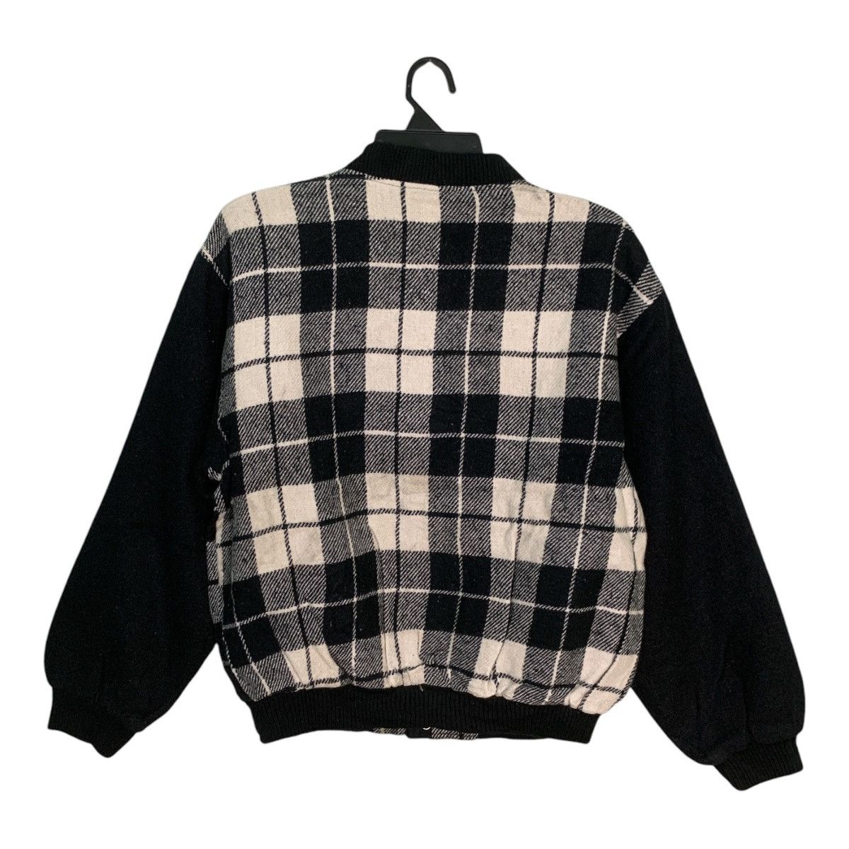 Vintage Rare Design Vintage Checkered Bombers Jackets Size L / US 10 / IT 46 - 2 Thumbnail