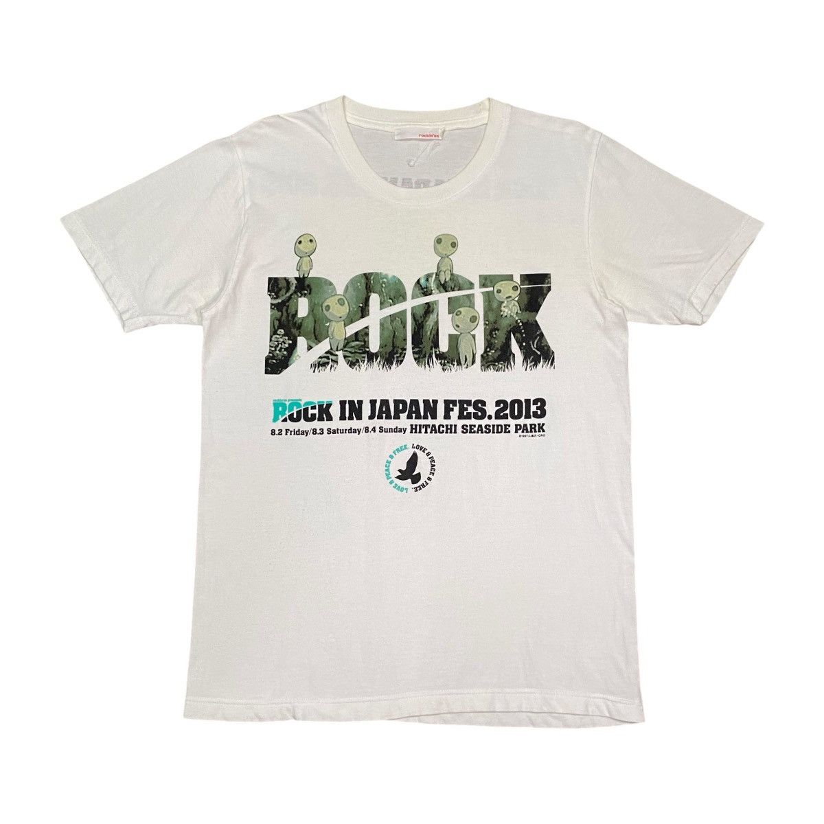 Anime STUDIO GHIBLI PRINCESS MONONOKE KODAMA ROCK IN JAPAN T SHIRT Size US M / EU 48-50 / 2 - 1 Thumbnail